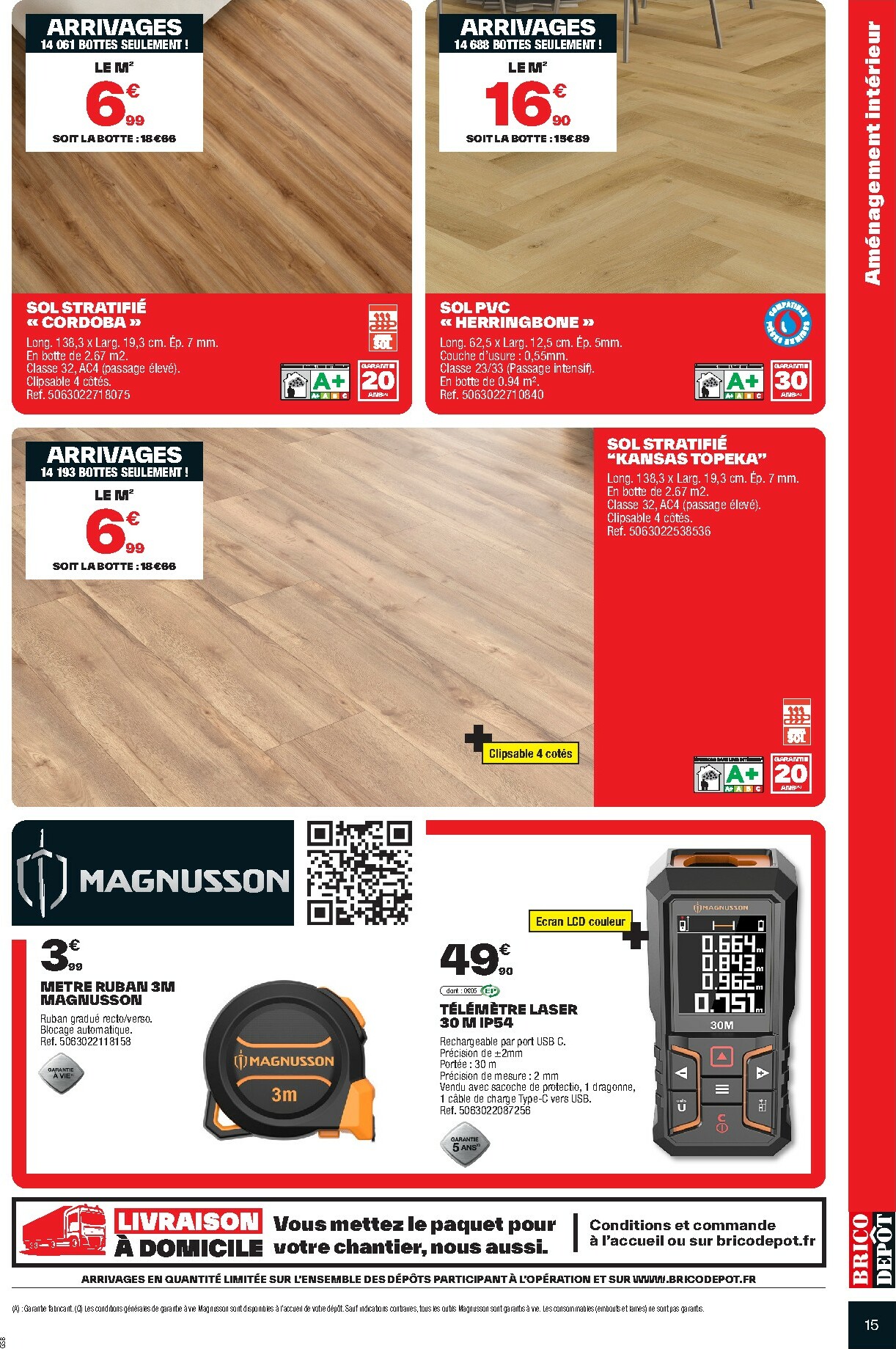 brico-depot - Catalogue Brico Dépôt valable du 08/11 au 21/11 - page: 15