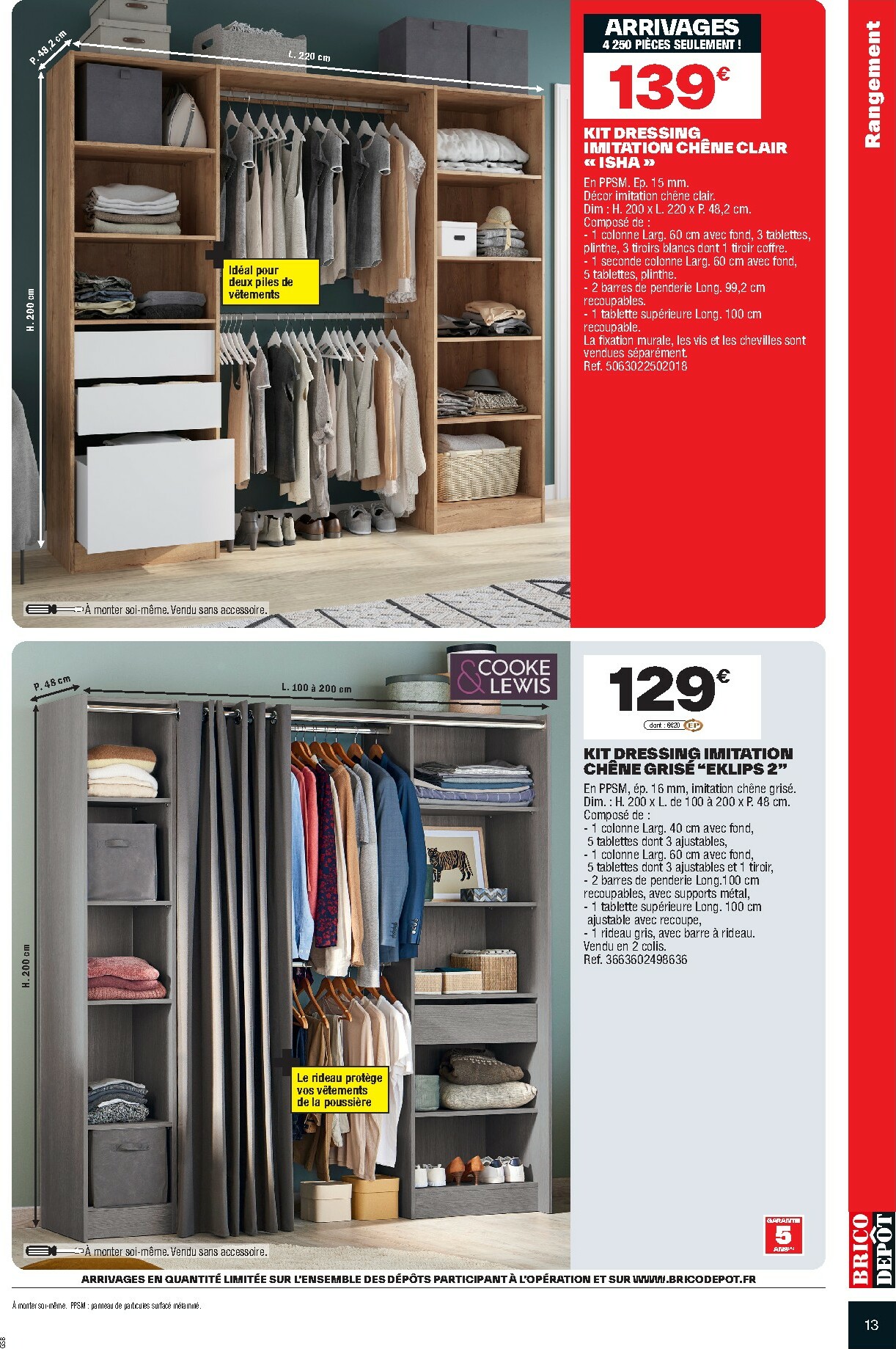 brico-depot - Catalogue Brico Dépôt valable du 08/11 au 21/11 - page: 13