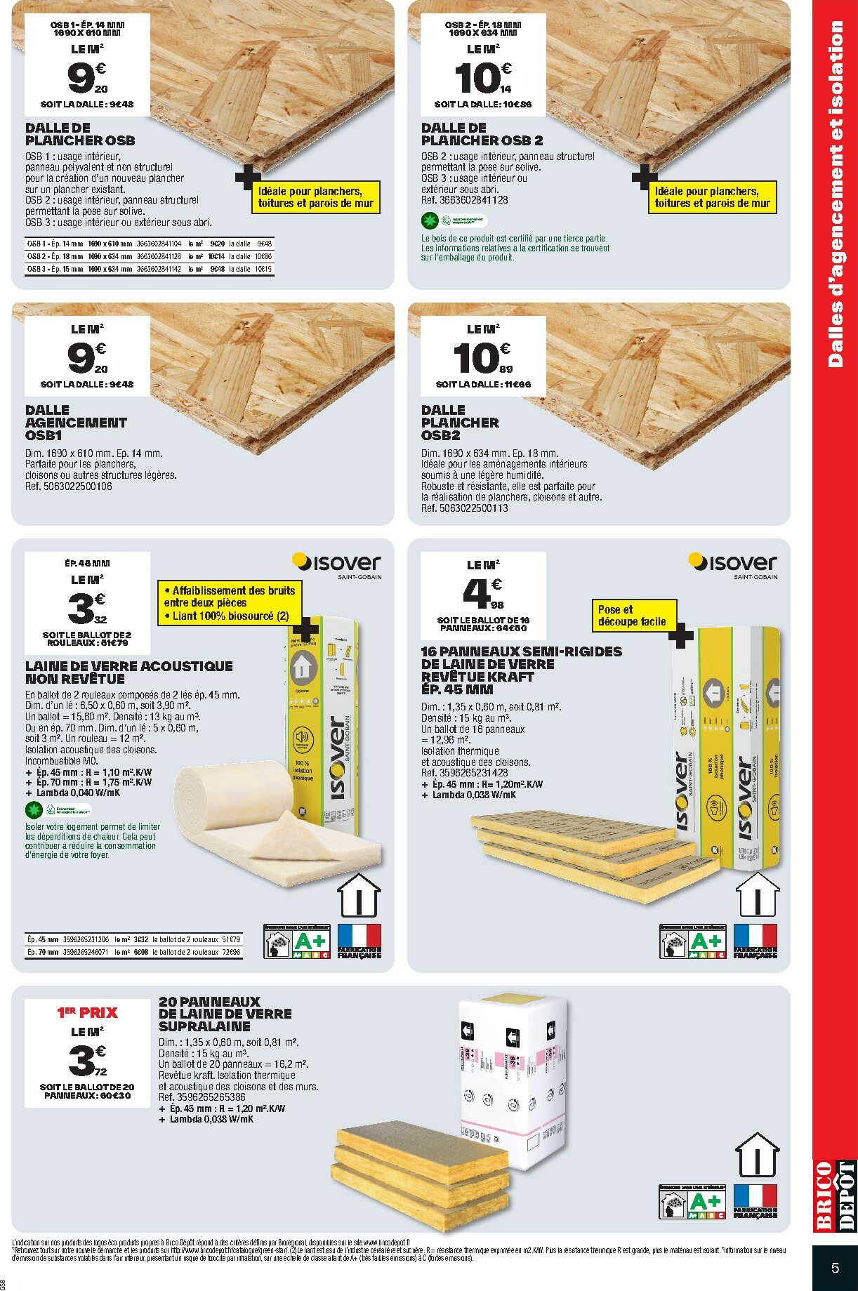 brico-depot - Catalogue Brico Dépôt valable du 08/11 au 21/11 - page: 5