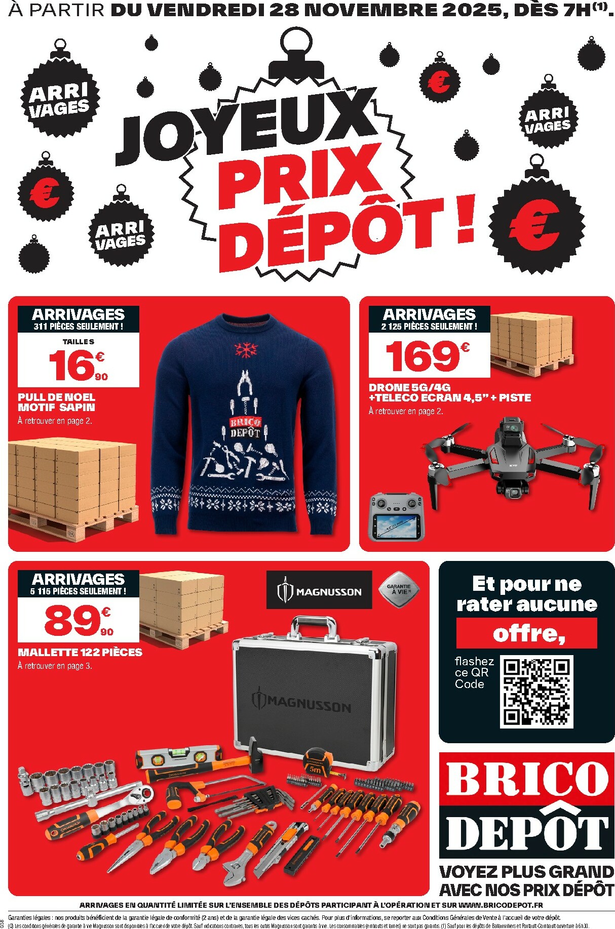 brico-depot - Catalogue Brico Dépôt valable du 28/11 au 25/12