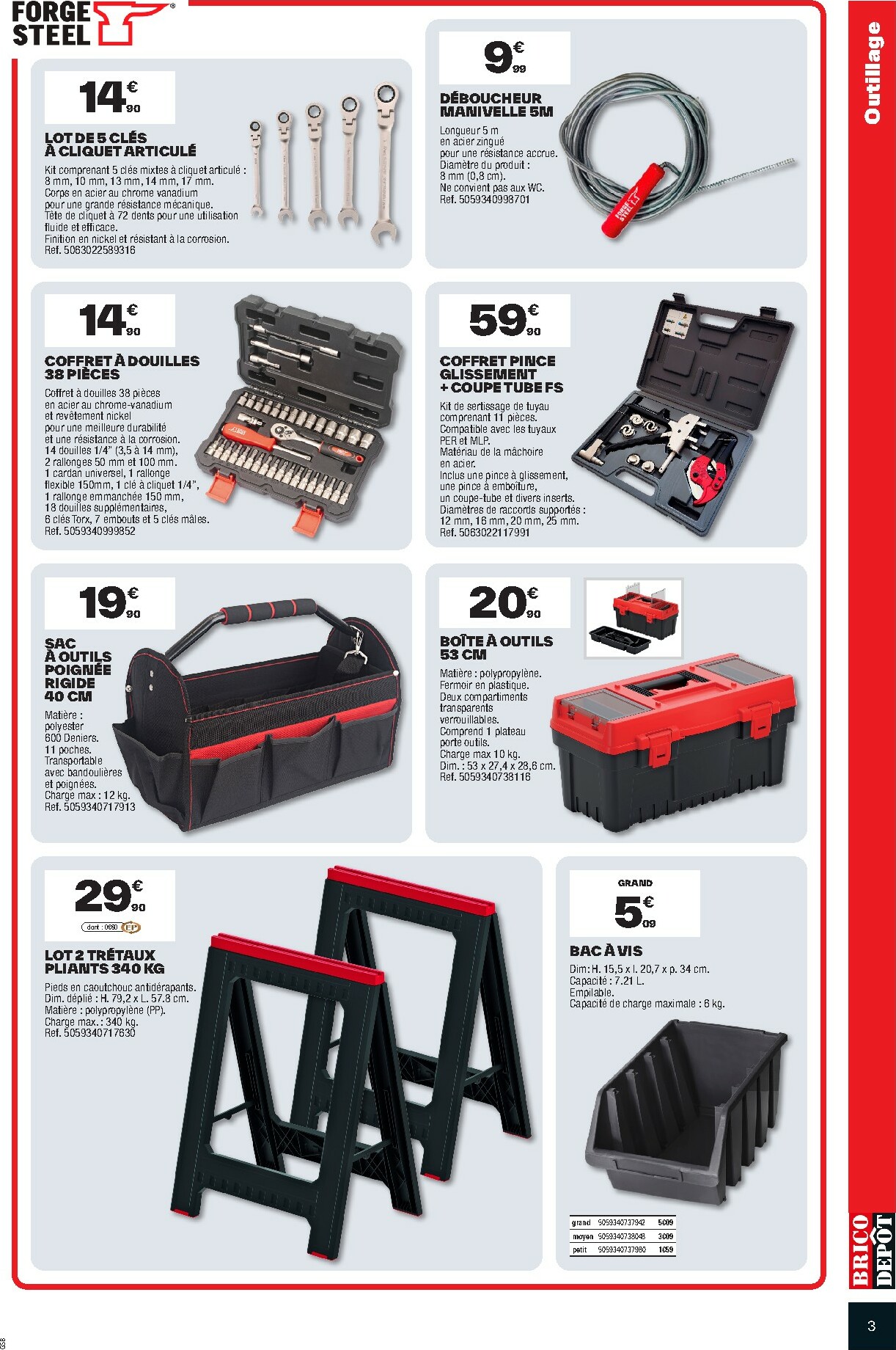 brico-depot - Catalogue Brico Dépôt valable du 02/01 au 30/01 - page: 3