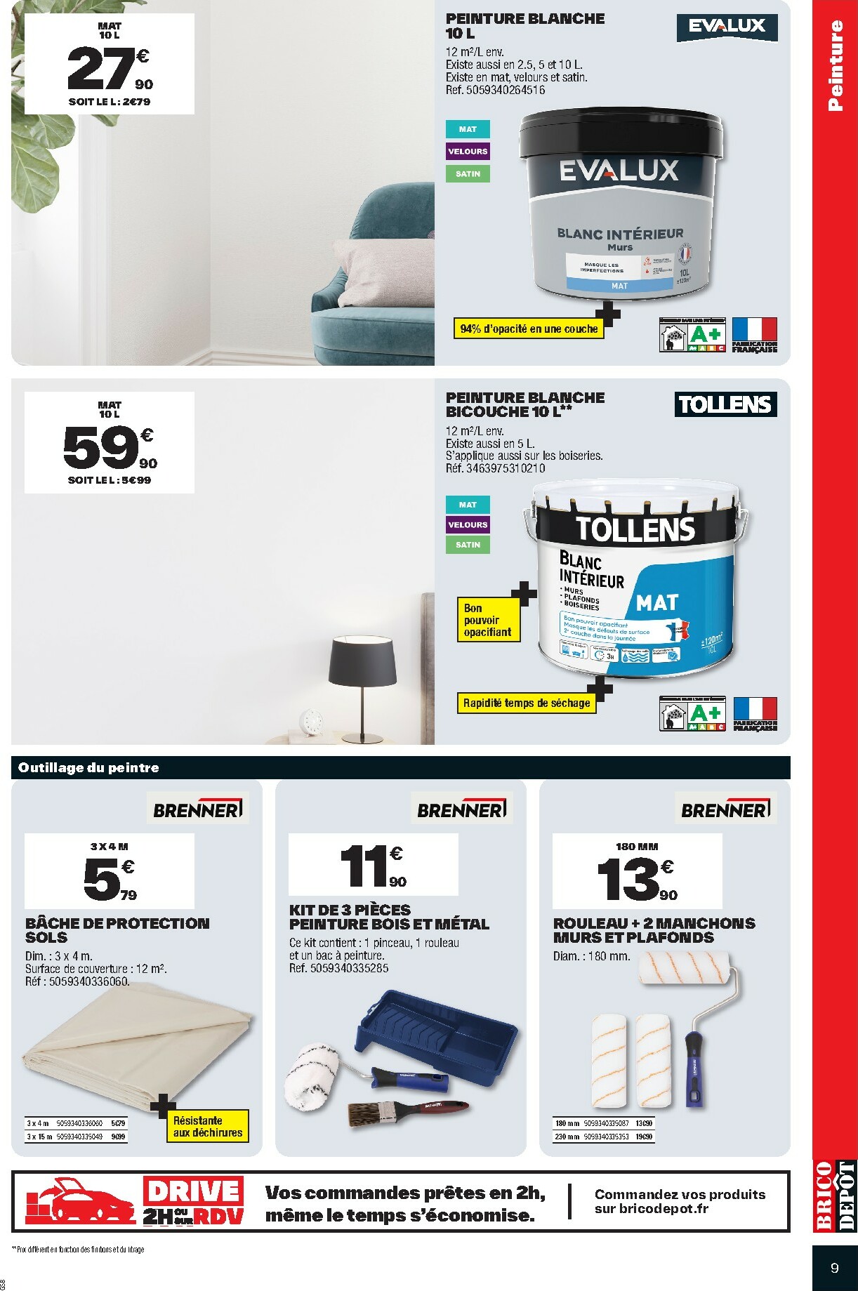 brico-depot - Catalogue Brico Dépôt valable du 02/01 au 30/01 - page: 9