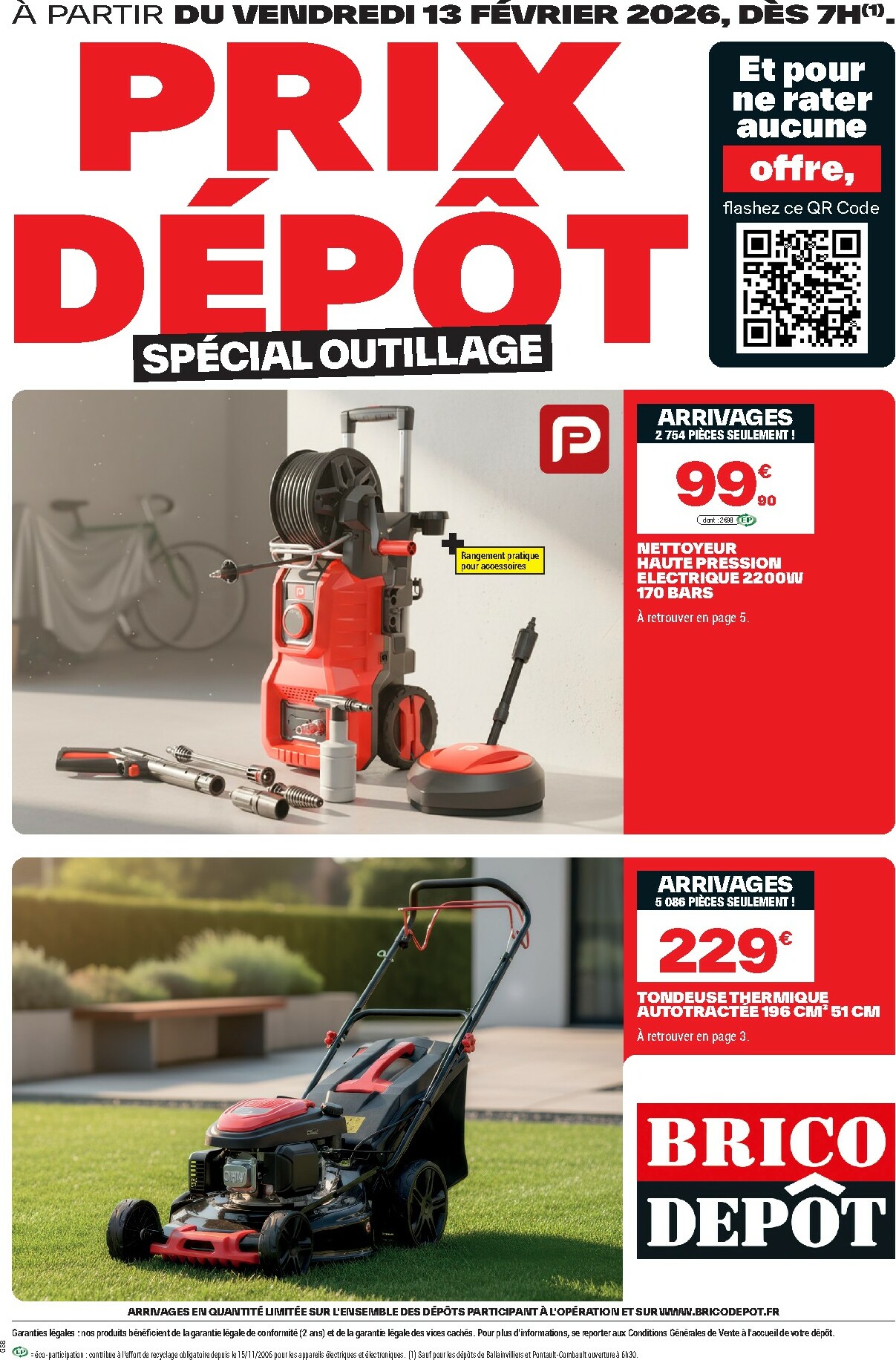 brico-depot - Catalogue Brico Dépôt valable du 13/02/2026 au 26/02/2026