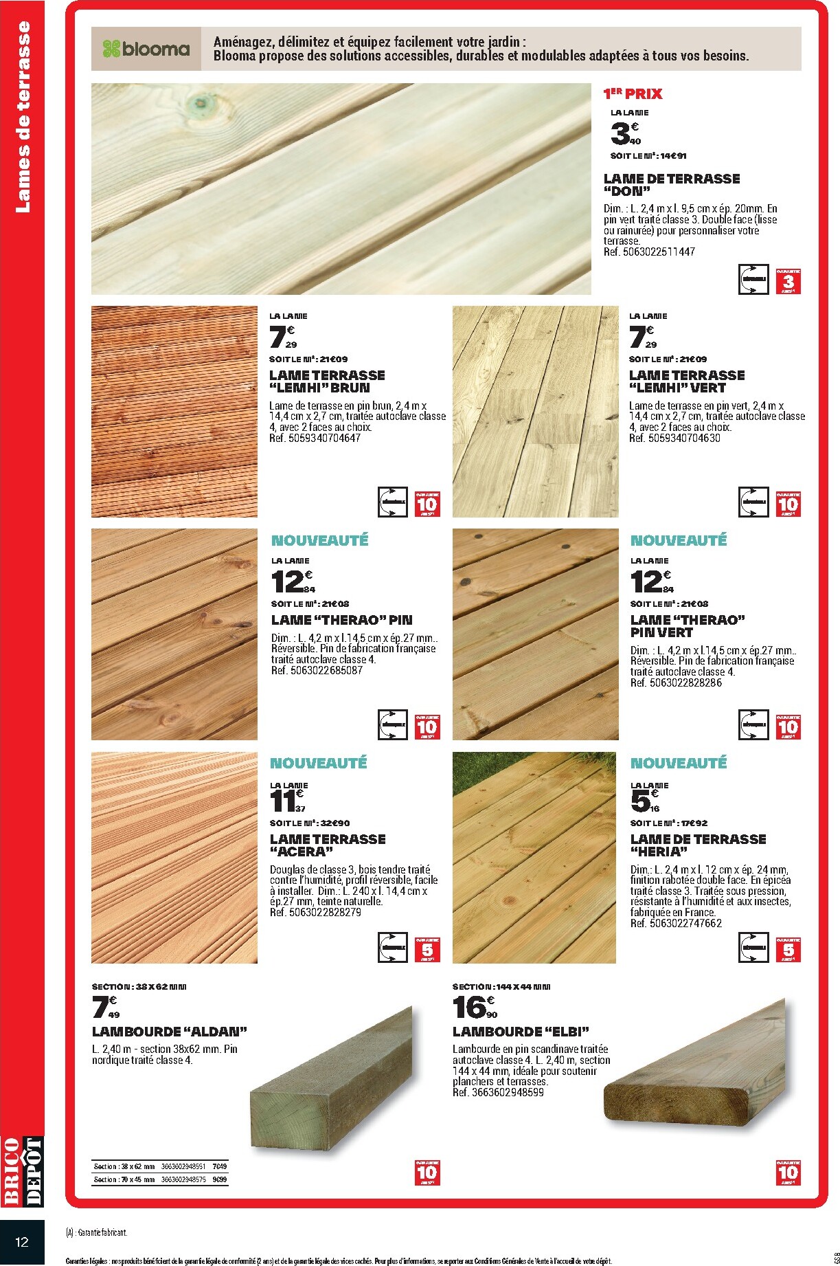 brico-depot - Catalogue Brico Dépôt valable du 27/02/2026 au 12/03/2026 - page: 12