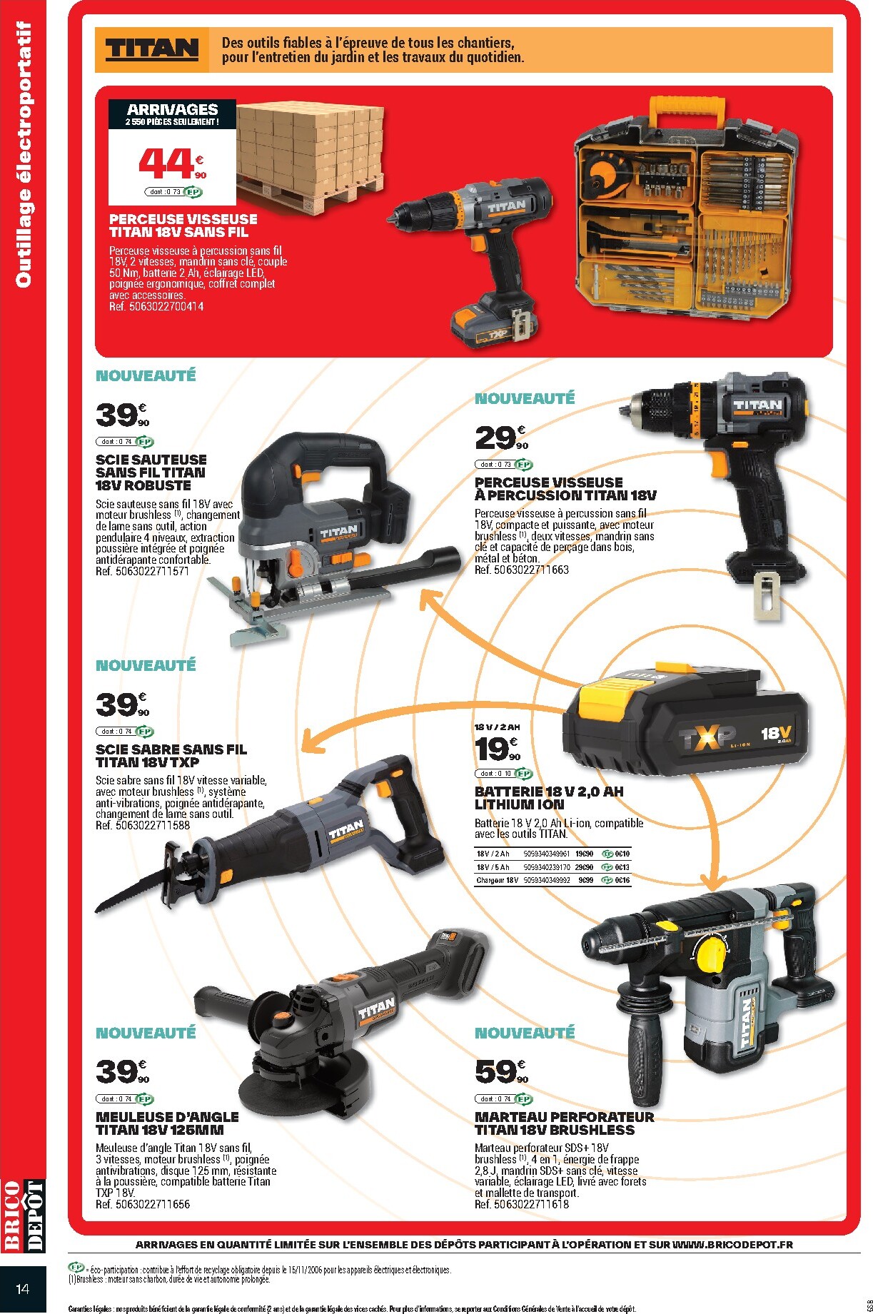 brico-depot - Catalogue Brico Dépôt valable du 27/02/2026 au 12/03/2026 - page: 14