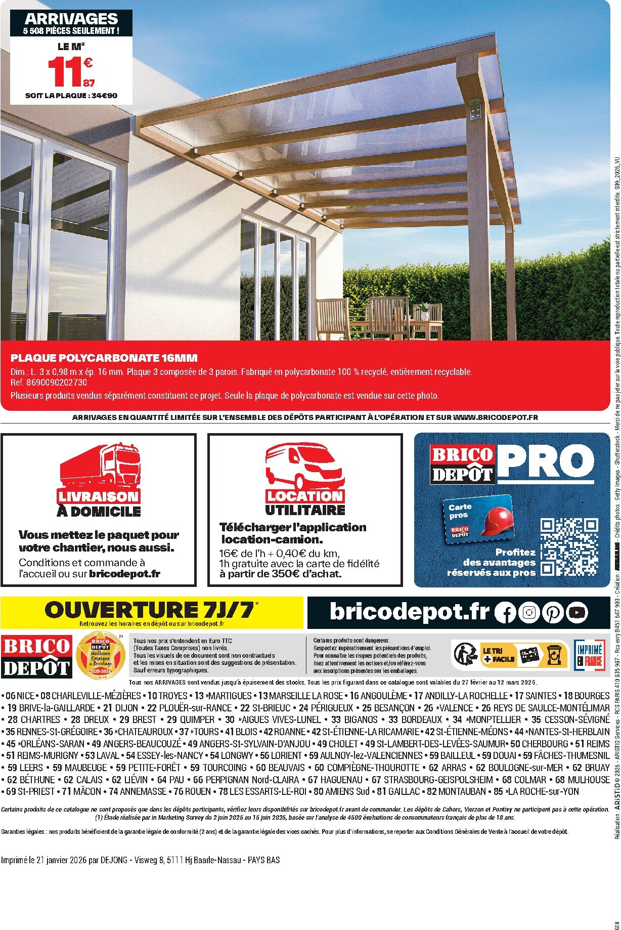 brico-depot - Catalogue Brico Dépôt valable du 27/02/2026 au 12/03/2026 - page: 16