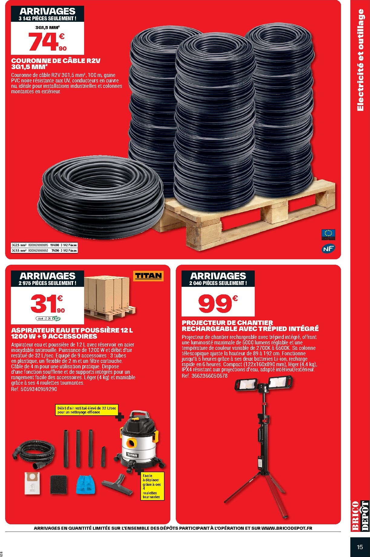 brico-depot - Catalogue Brico Dépôt valable du 27/02/2026 au 12/03/2026 - page: 15