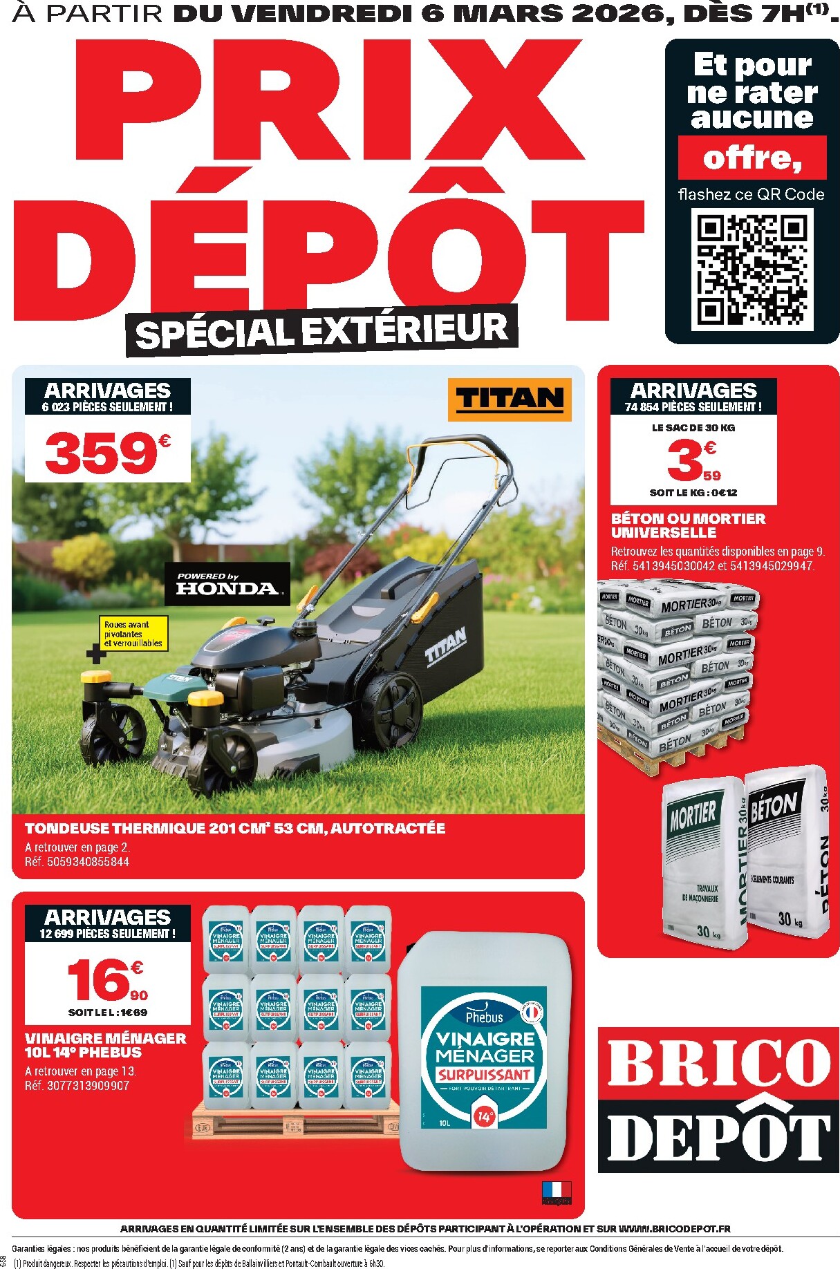 brico-depot - Catalogue Brico Dépôt valable du 06/03/2026 au 19/03/2026