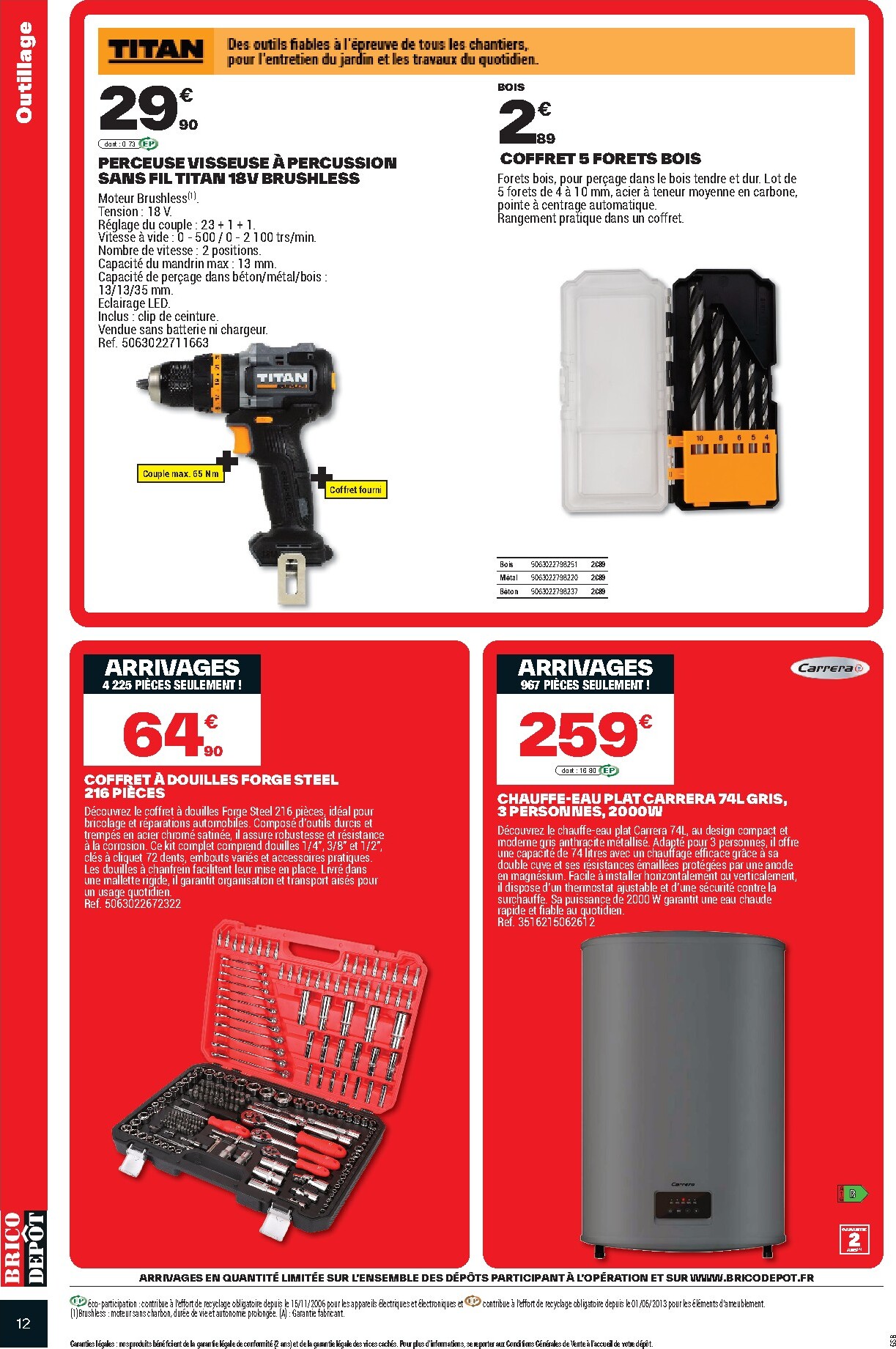 brico-depot - Catalogue Brico Dépôt valable du 06/03/2026 au 19/03/2026 - page: 12