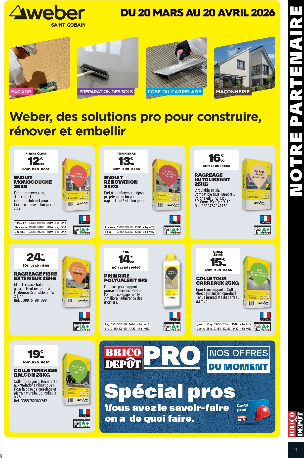 brico-depot - Catalogue Brico Dépôt valable du 20/03/2026 au 02/04/2026 - page: 11