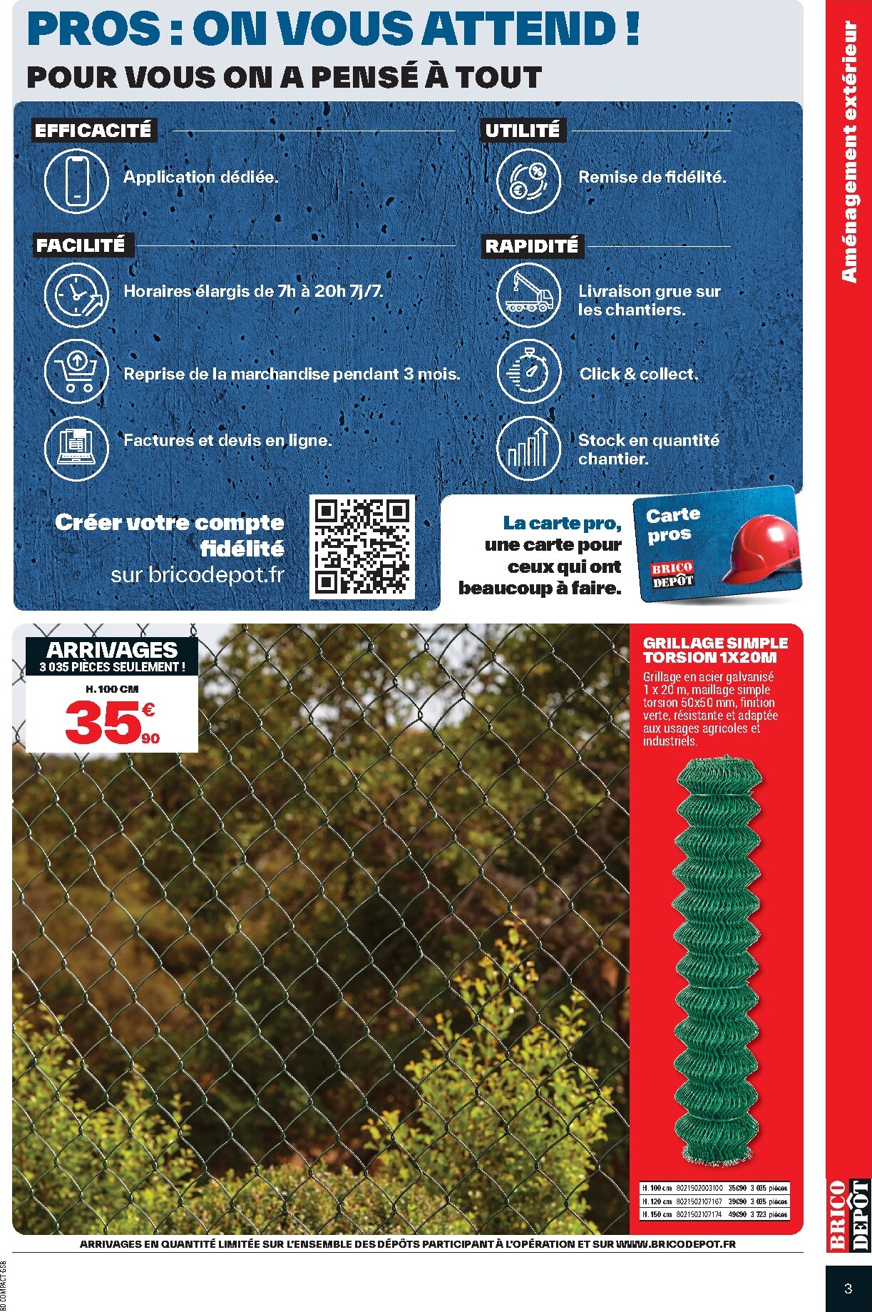 brico-depot - Current Brico Dépôt leaflet valid from du mercredi 29/04/2026 to du mardi 12/05/2026 - page: 3