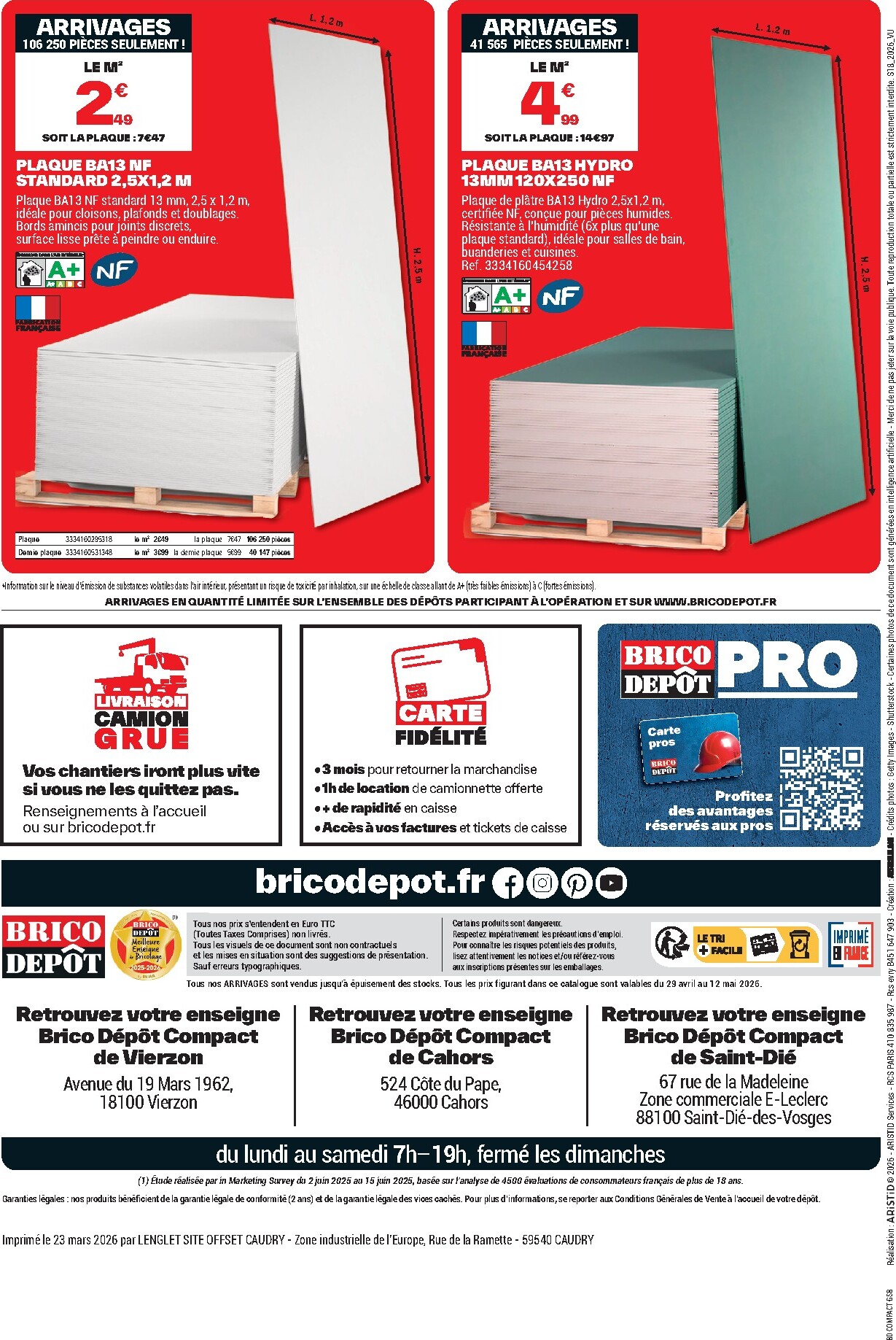 brico-depot - Current Brico Dépôt leaflet valid from du mercredi 29/04/2026 to du mardi 12/05/2026 - page: 16