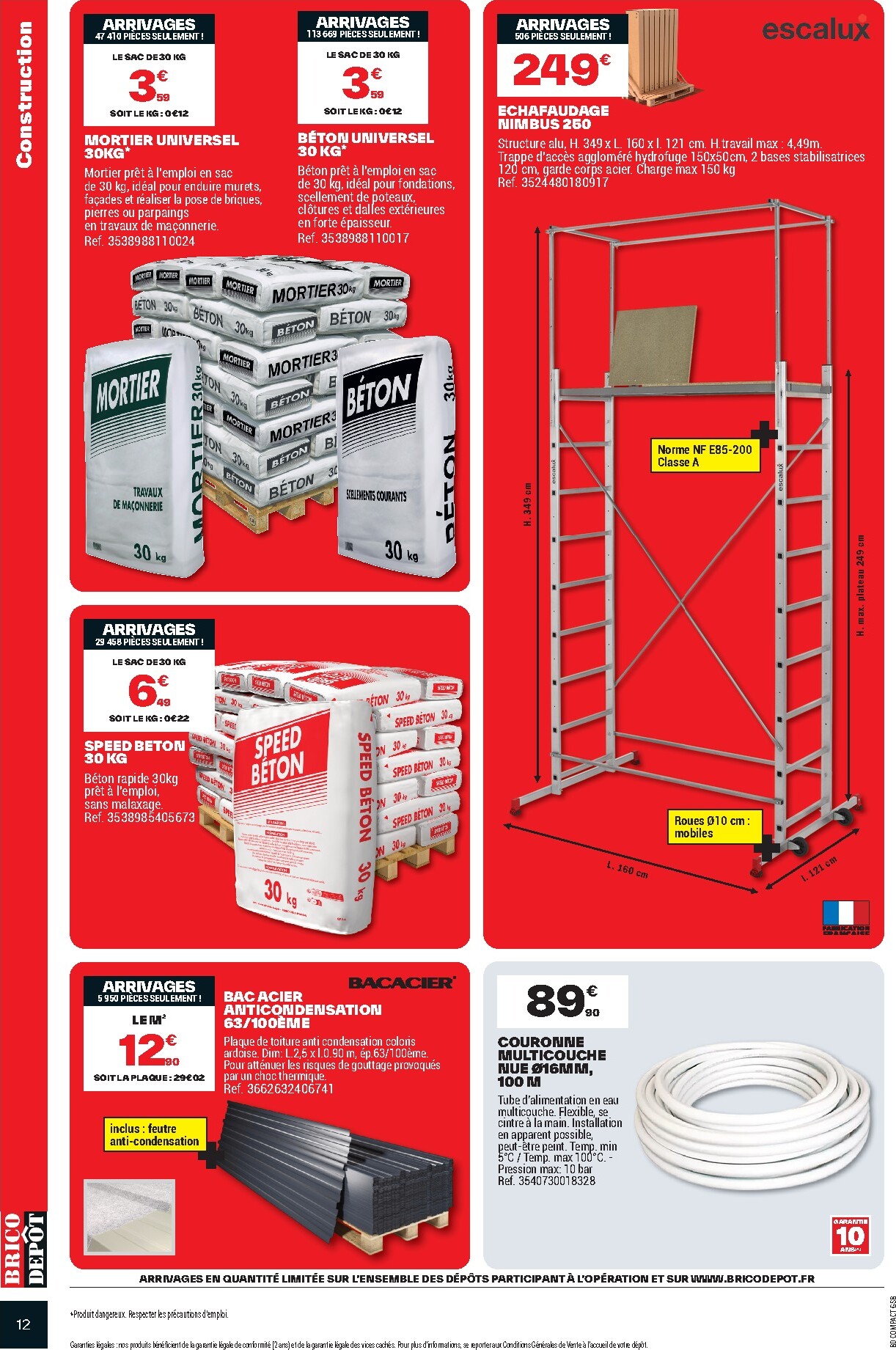 brico-depot - Current Brico Dépôt leaflet valid from du mercredi 29/04/2026 to du mardi 12/05/2026 - page: 12