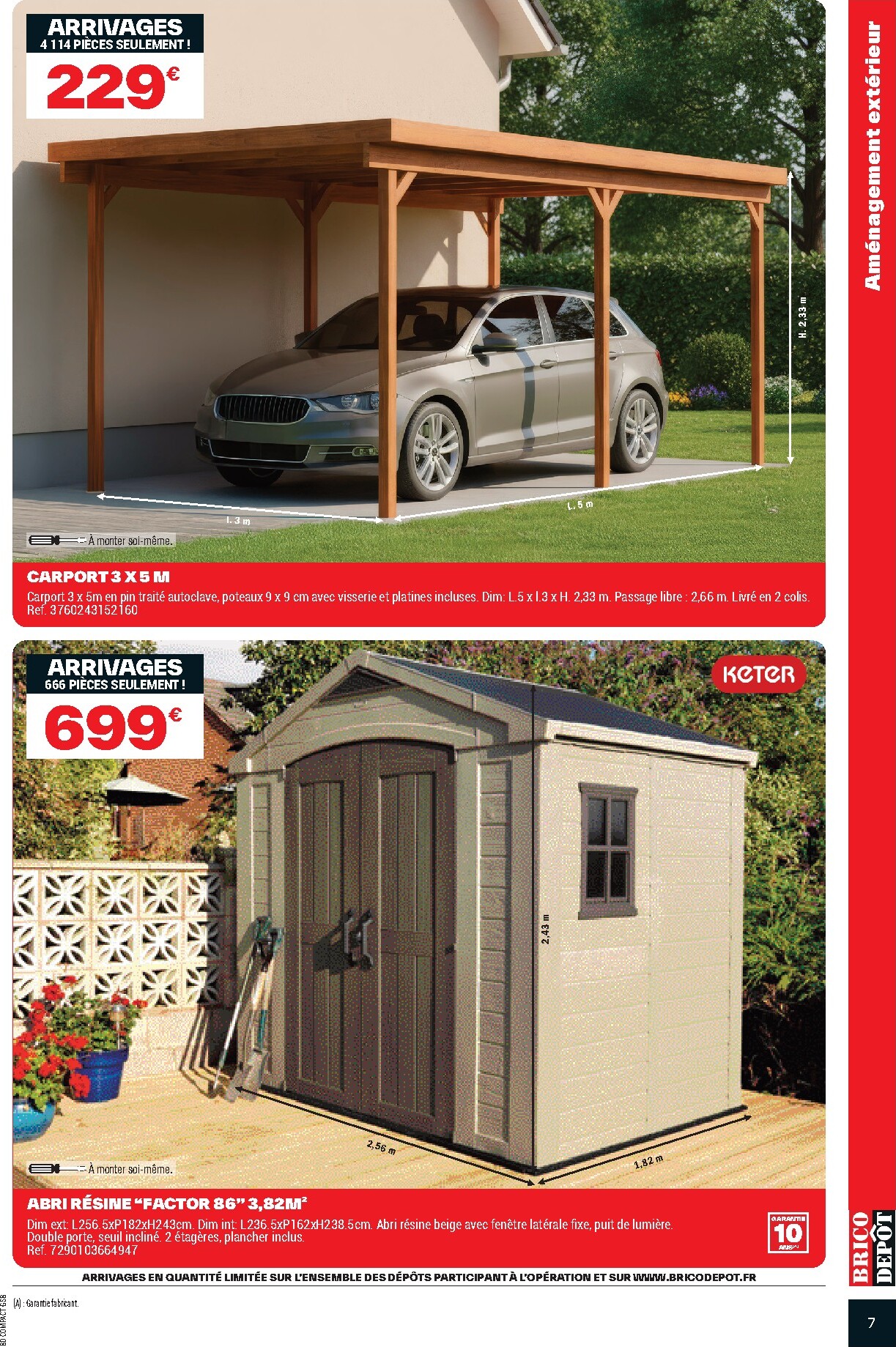 brico-depot - Current Brico Dépôt leaflet valid from du mercredi 29/04/2026 to du mardi 12/05/2026 - page: 7