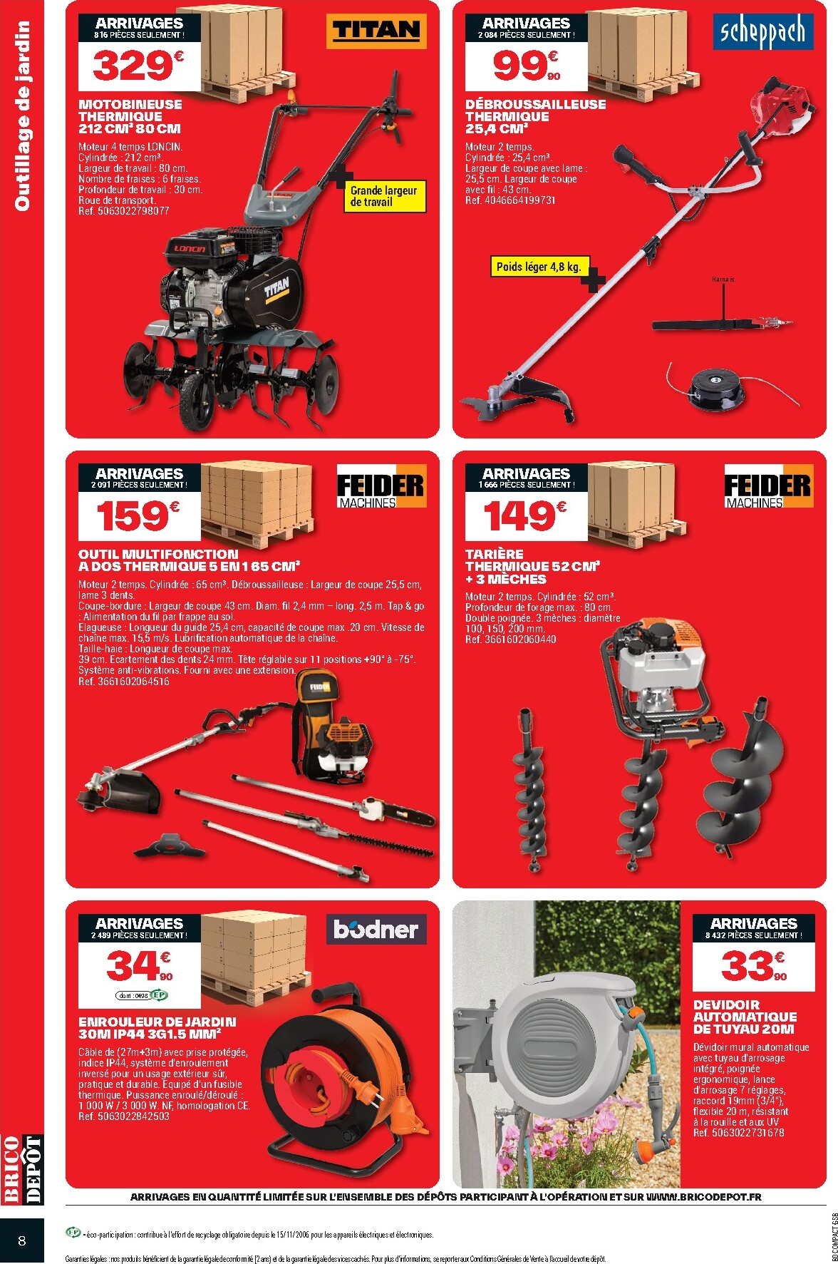 brico-depot - Current Brico Dépôt leaflet valid from du mercredi 29/04/2026 to du mardi 12/05/2026 - page: 8
