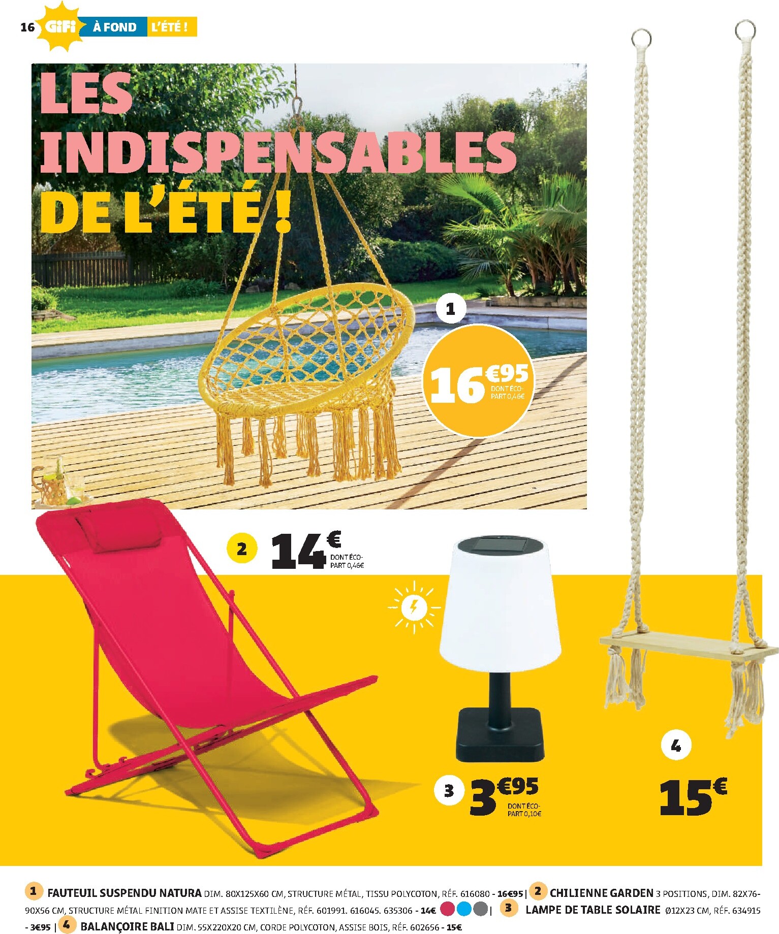gifi - Current Gifi leaflet valid from du mardi 09/06/2026 to du mercredi 17/06/2026 - page: 16