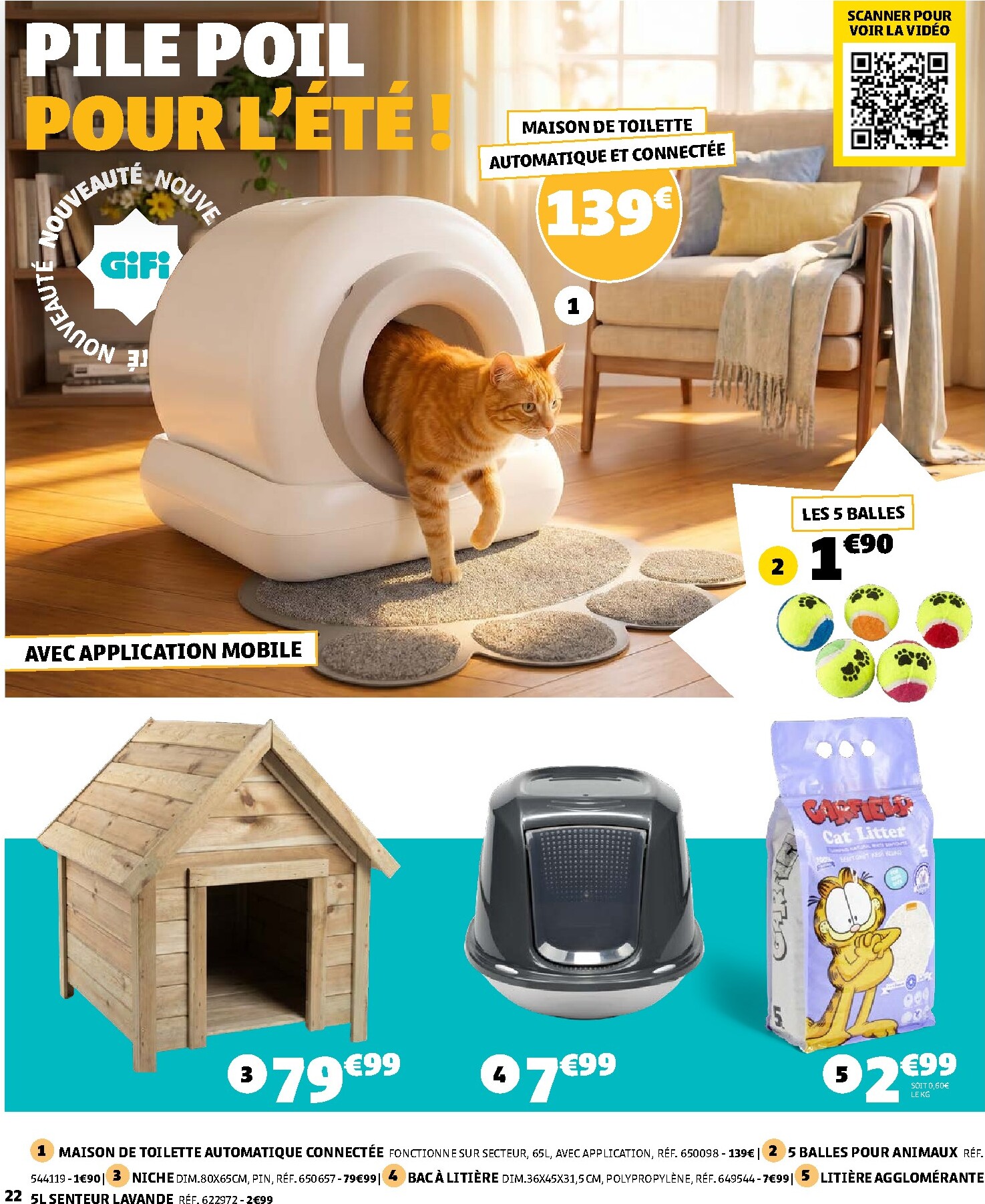gifi - Current Gifi - Arrivage de l'été leaflet valid from du mardi 07/07/2026 to du lundi 20/07/2026 - page: 22
