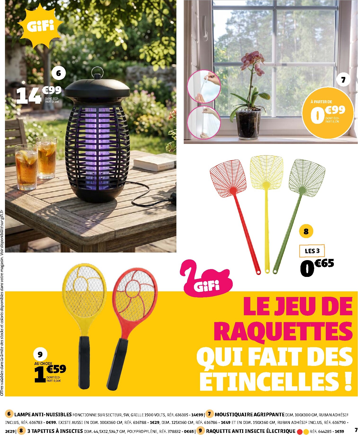 gifi - Current Gifi - Arrivage de l'été leaflet valid from du mardi 07/07/2026 to du lundi 20/07/2026 - page: 7