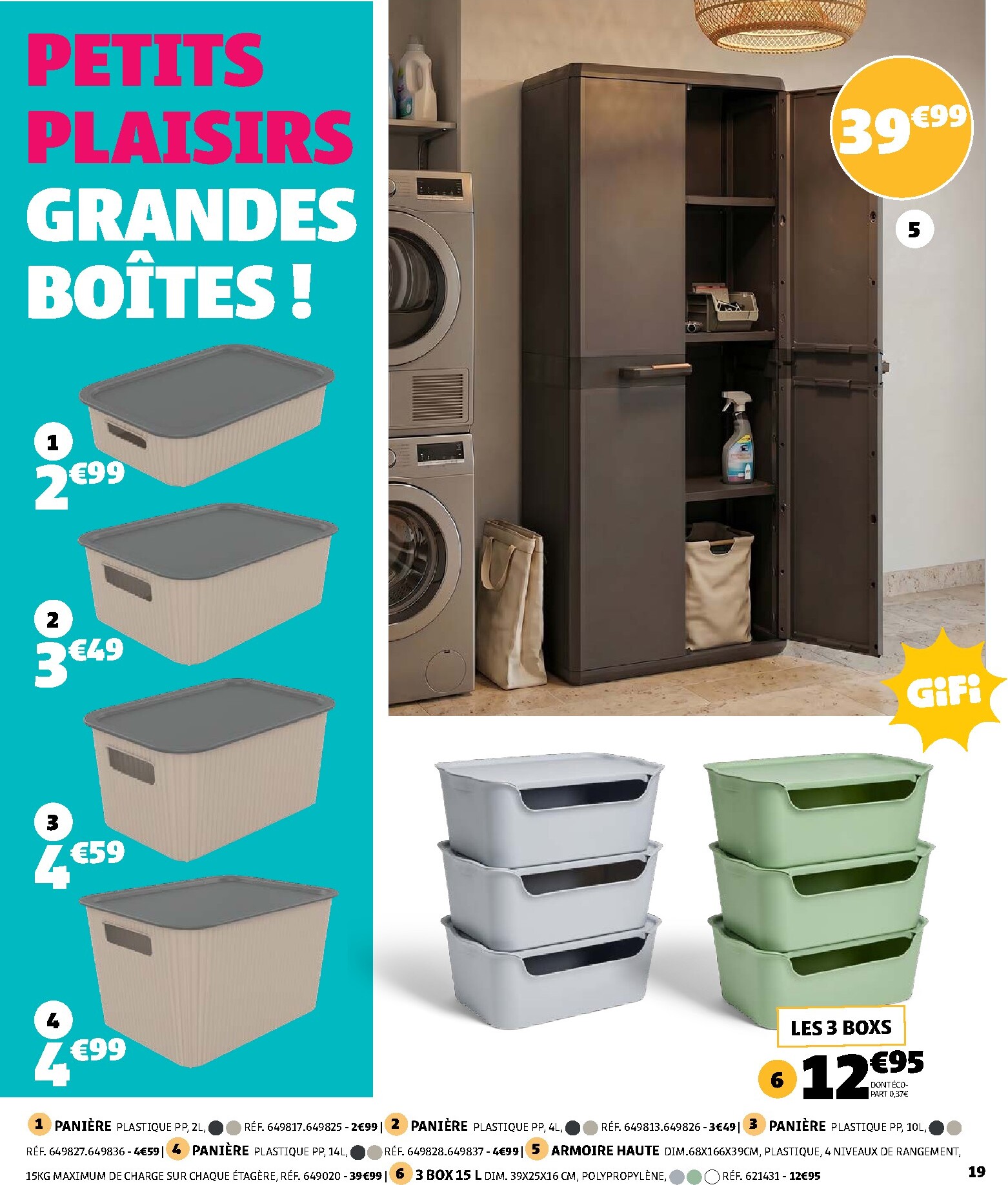 gifi - Current Gifi leaflet valid from du mardi 07/07/2026 to du lundi 20/07/2026 - page: 19