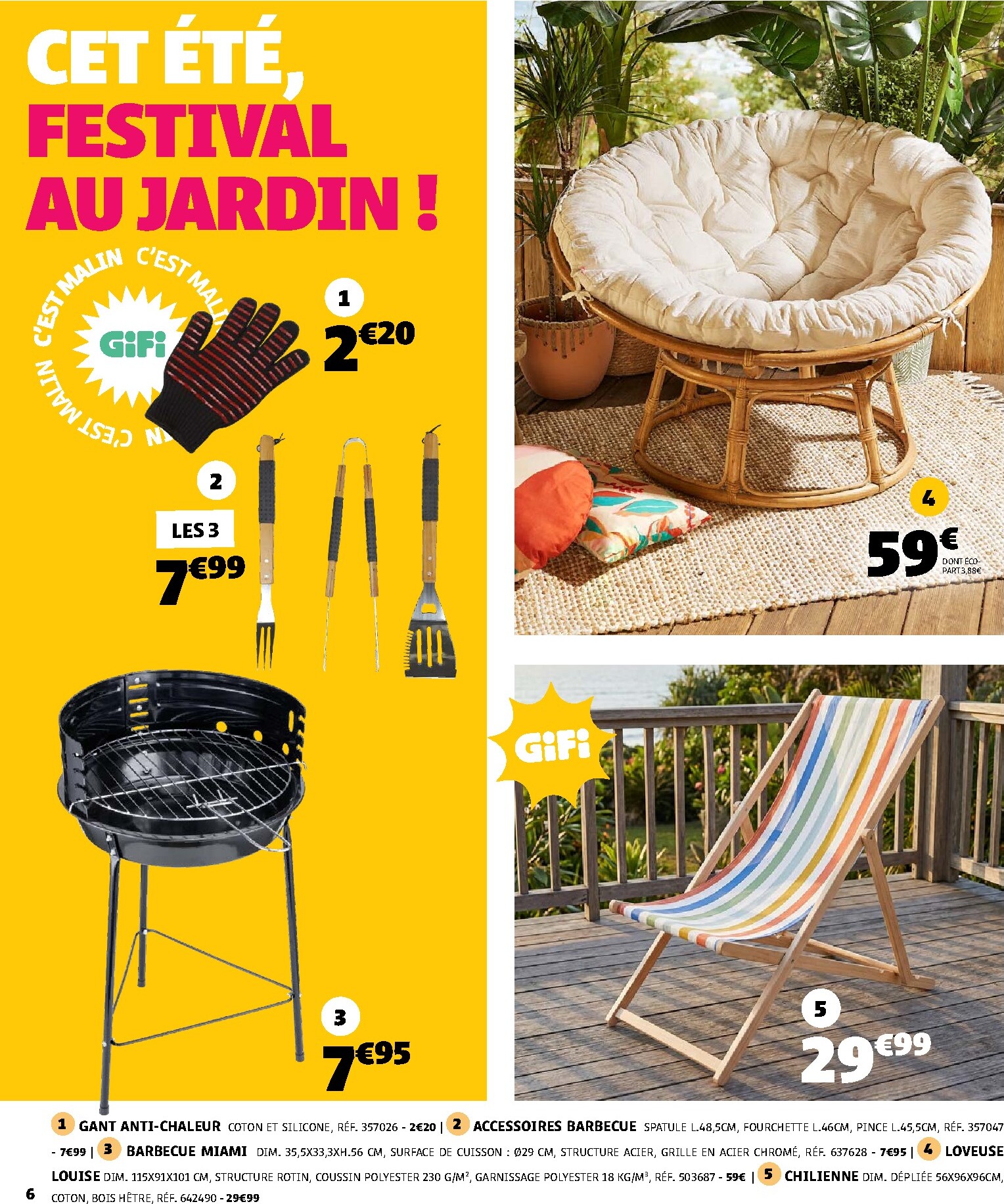 gifi - Current Gifi leaflet valid from du mardi 07/07/2026 to du lundi 20/07/2026 - page: 6