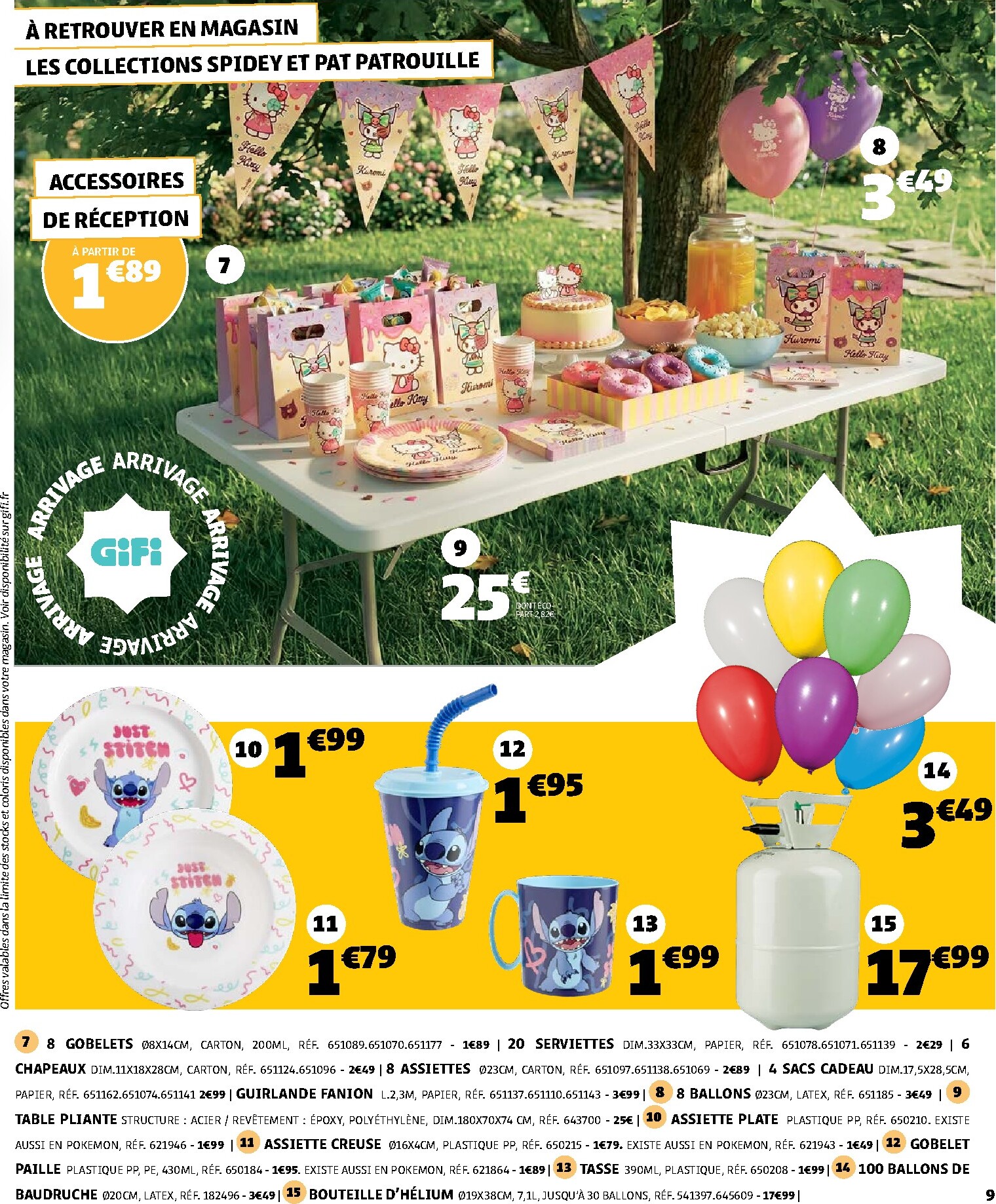 gifi - Current Gifi leaflet valid from du mardi 07/07/2026 to du lundi 20/07/2026 - page: 9