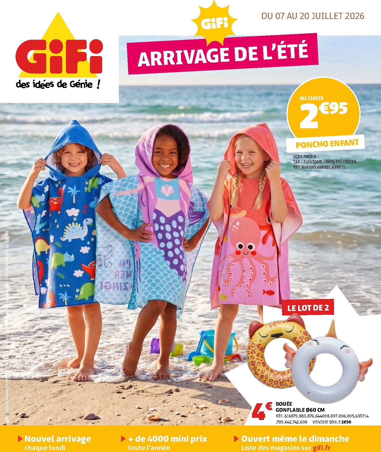 gifi - Current Gifi leaflet valid from du mardi 07/07/2026 to du lundi 20/07/2026