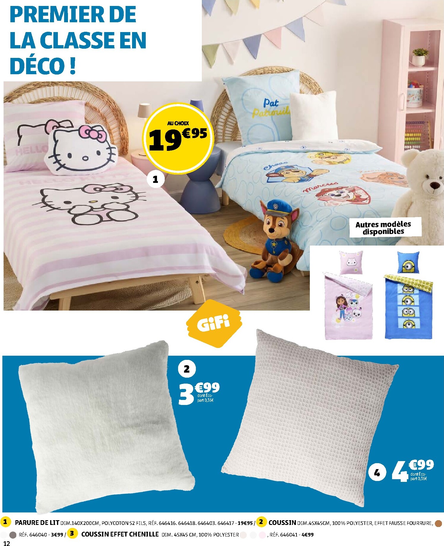 gifi - Current Gifi leaflet valid from du mercredi 22/07/2026 to du lundi 03/08/2026 - page: 12