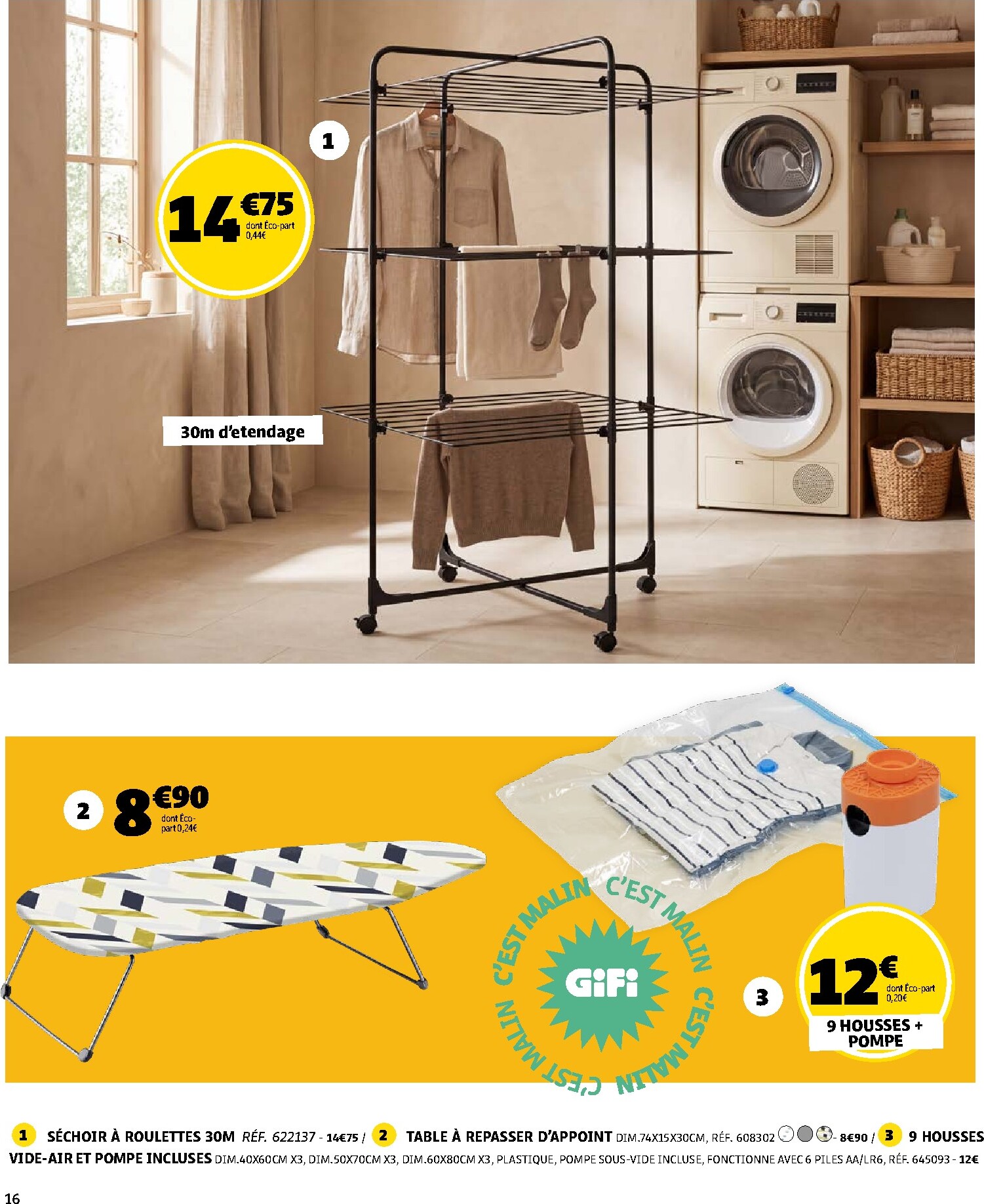 gifi - Current Gifi leaflet valid from du mercredi 22/07/2026 to du lundi 03/08/2026 - page: 16