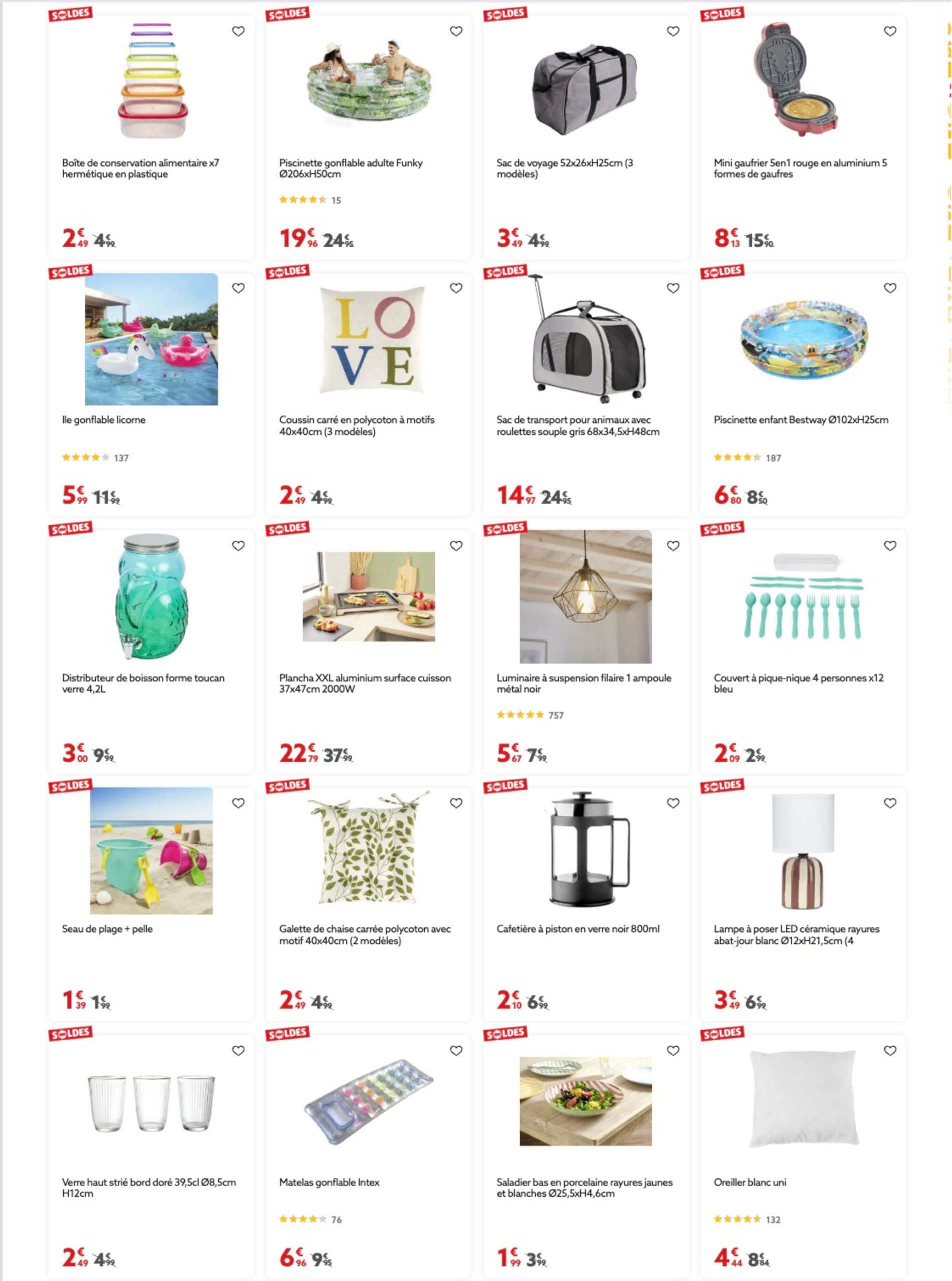gifi - Catalogue Gifi valable du 14/07 au 22/07 - page: 3