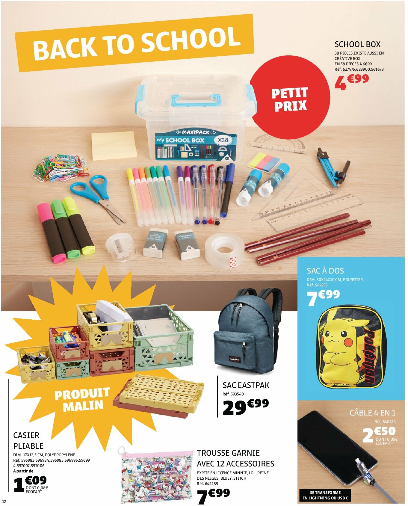 gifi - Catalogue Gifi valable du 19/08 au 27/08 - page: 12