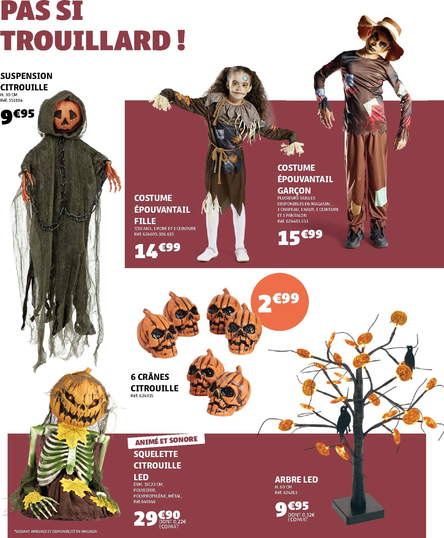 gifi - Catalogue Gifi - Halloween valable du 30/09 au 05/11 - page: 22