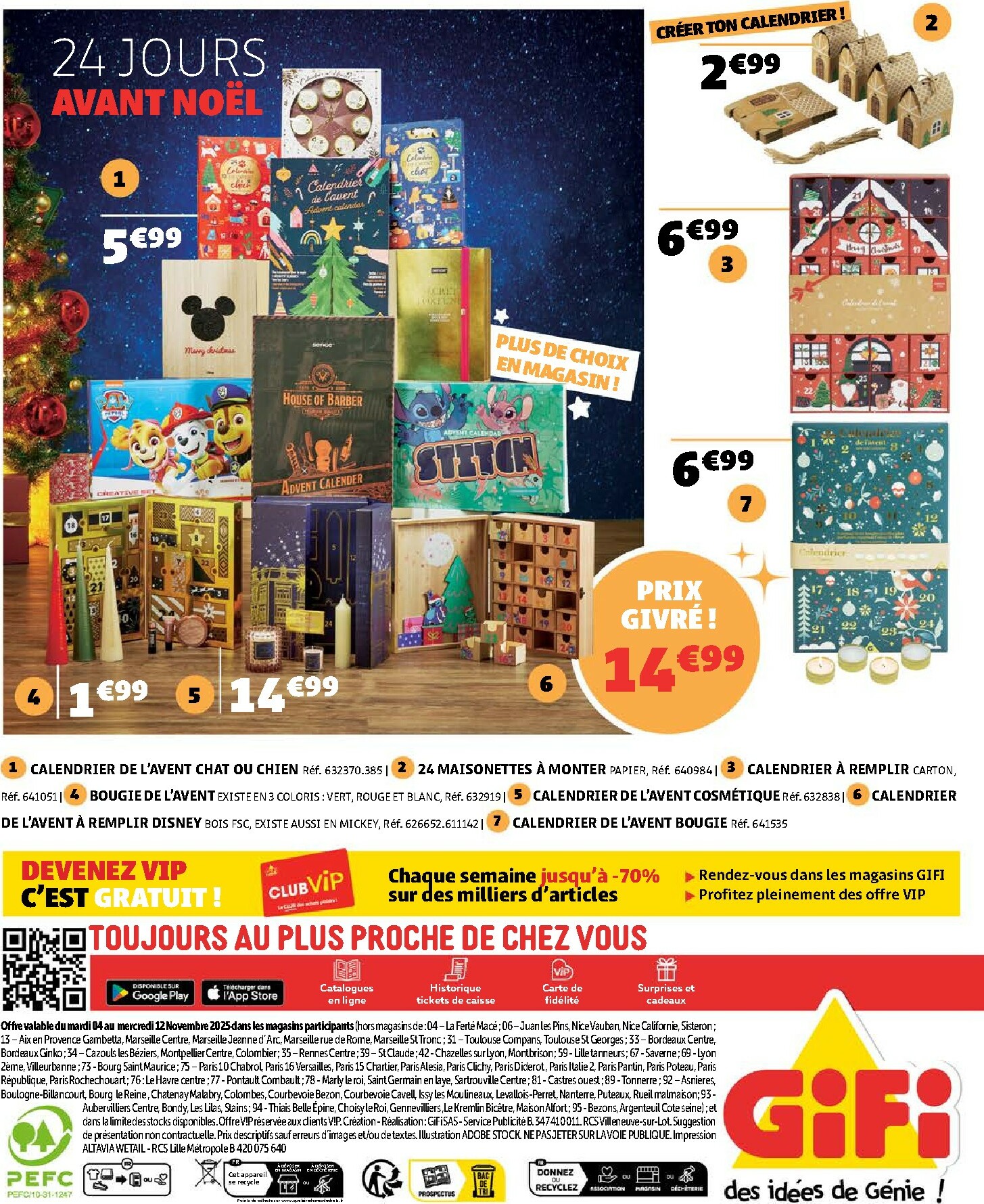 gifi - Catalogue Gifi - La magie de Noël valable du 04/11 au 12/11 - page: 20