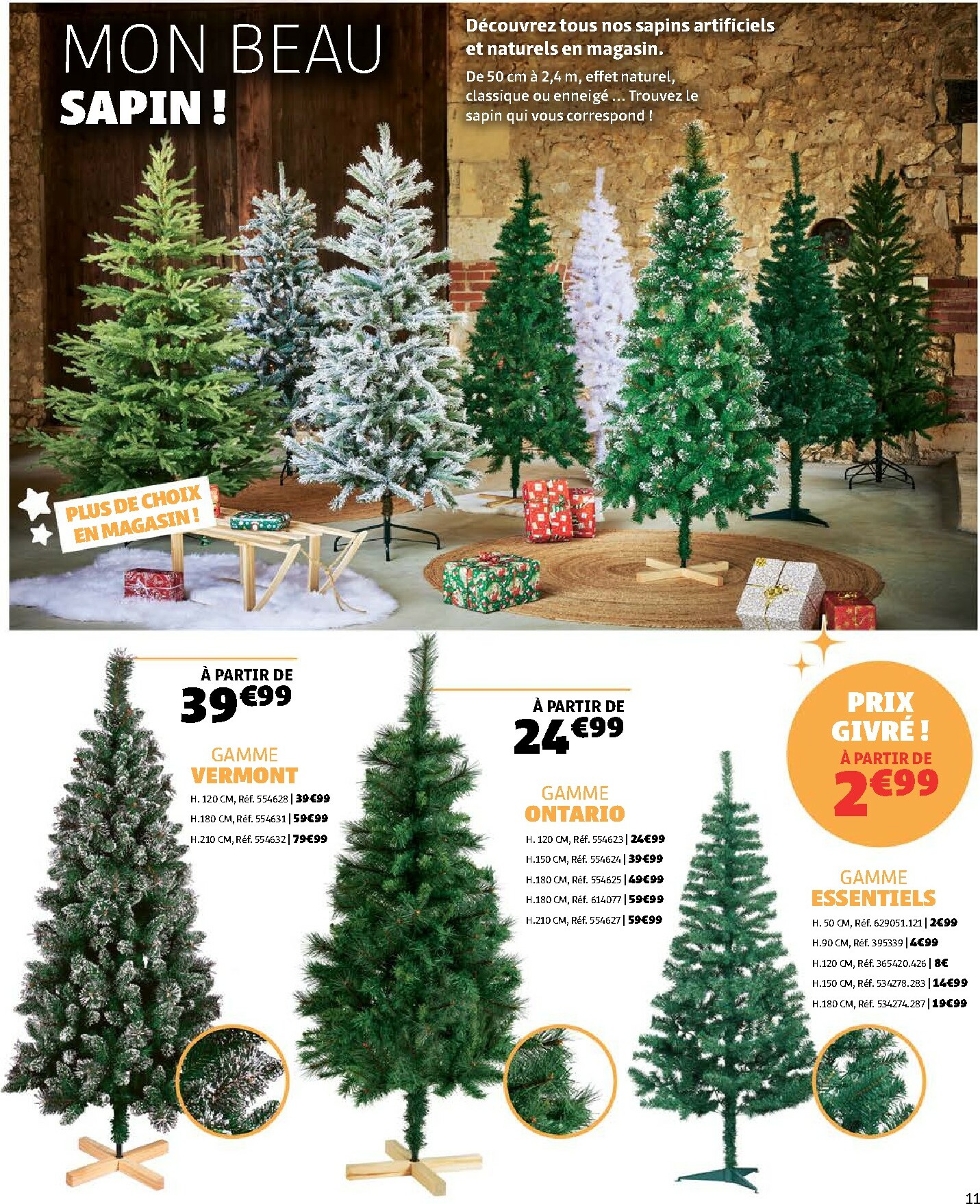 gifi - Catalogue Gifi - La magie de Noël valable du 04/11 au 12/11 - page: 11