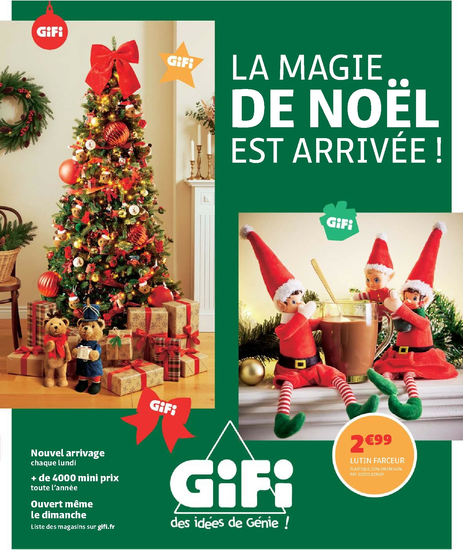 gifi - Catalogue Gifi - La magie de Noël valable du 04/11 au 12/11