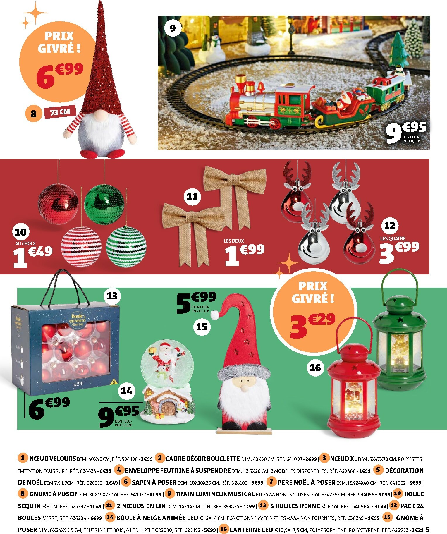 gifi - Catalogue Gifi - Déco spécial Noël valable du 18/11 au 30/12 - page: 5
