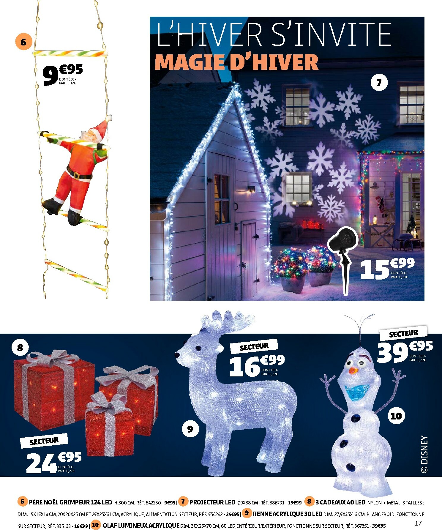 gifi - Catalogue Gifi - Déco spécial Noël valable du 18/11 au 30/12 - page: 17