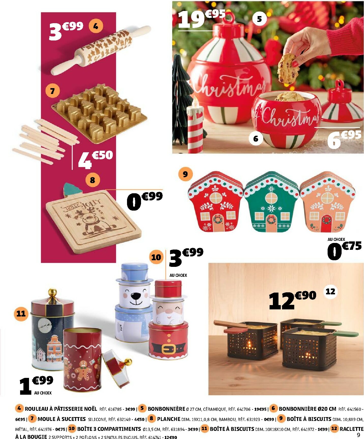 gifi - Catalogue Gifi - Tables de fêtes valable du 18/11 au 30/12 - page: 9