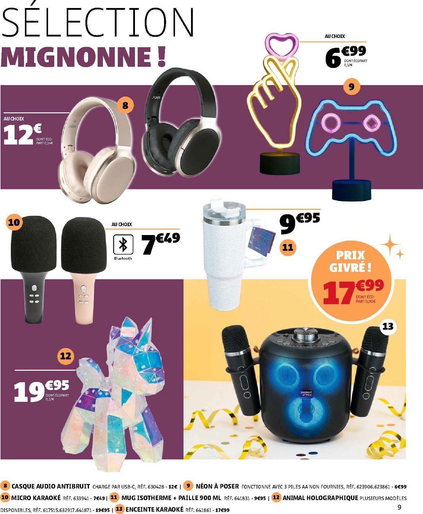 gifi - Catalogue Gifi - La boutique cadeaux valable du 16/12 au 24/12 - page: 9