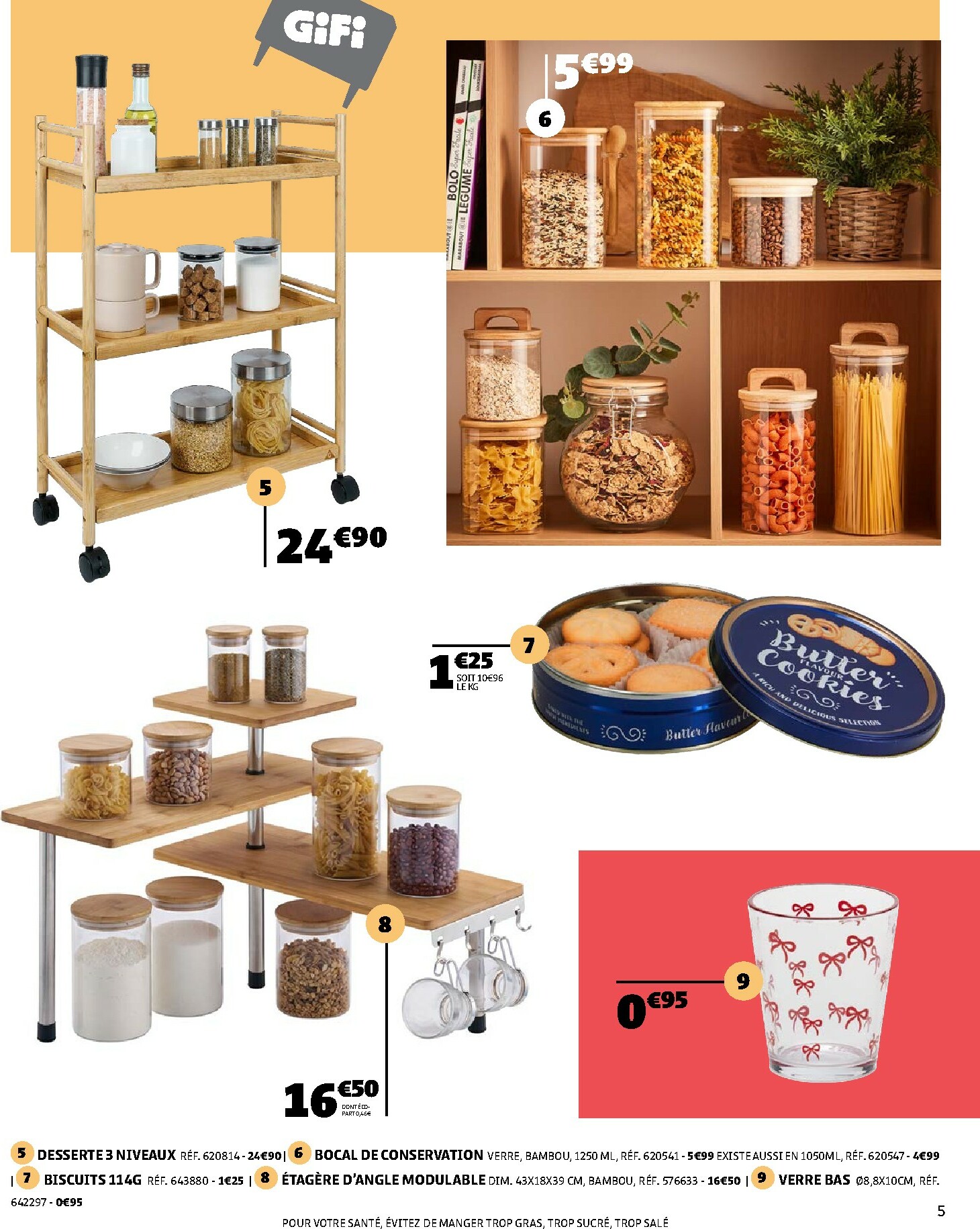 gifi - Catalogue Gifi valable du 20/01 au 28/01 - page: 5