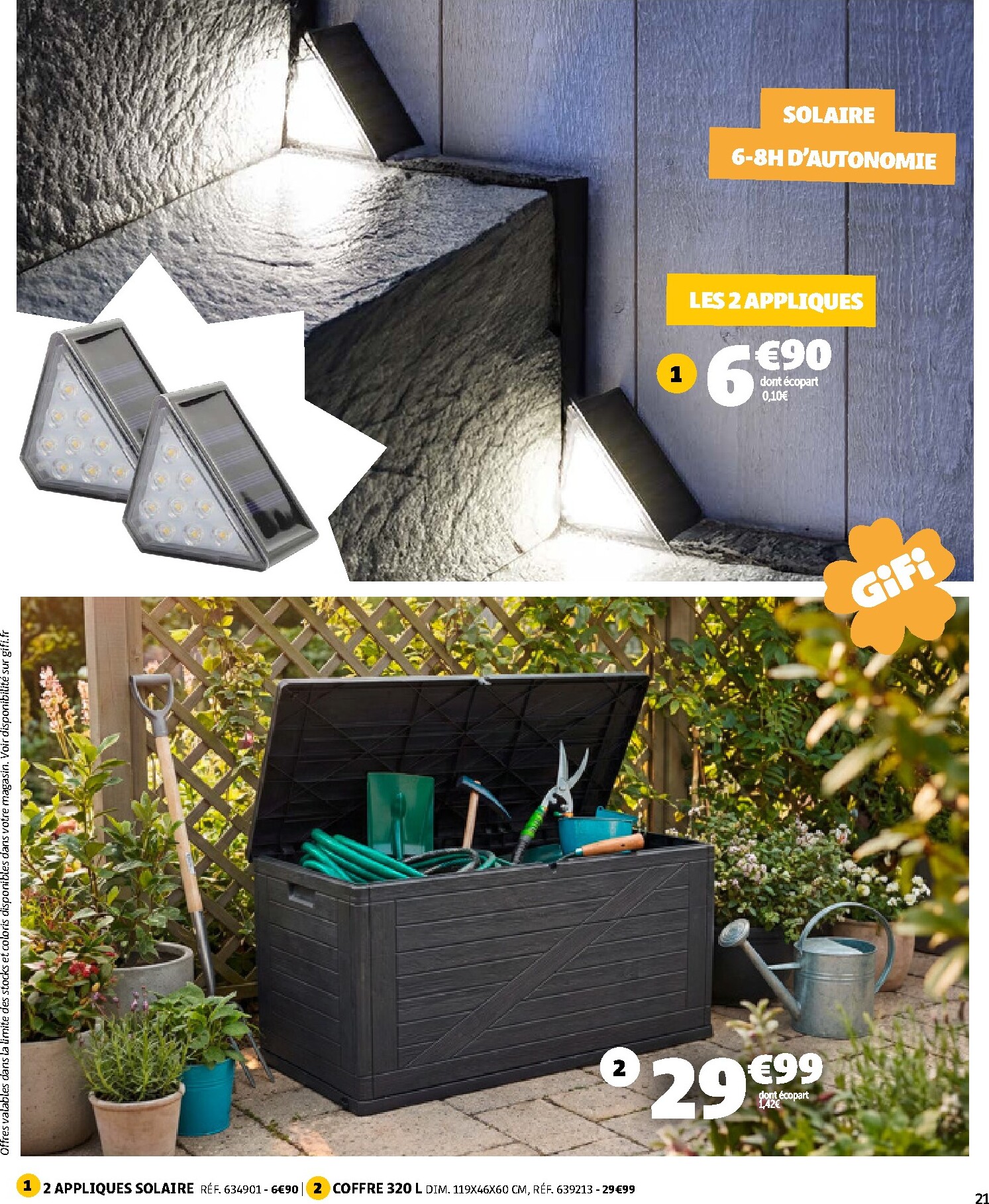 gifi - Catalogue Gifi - Cap sur la douceur de vivre ! valable du 24/02/2026 au 04/03/2026 - page: 21