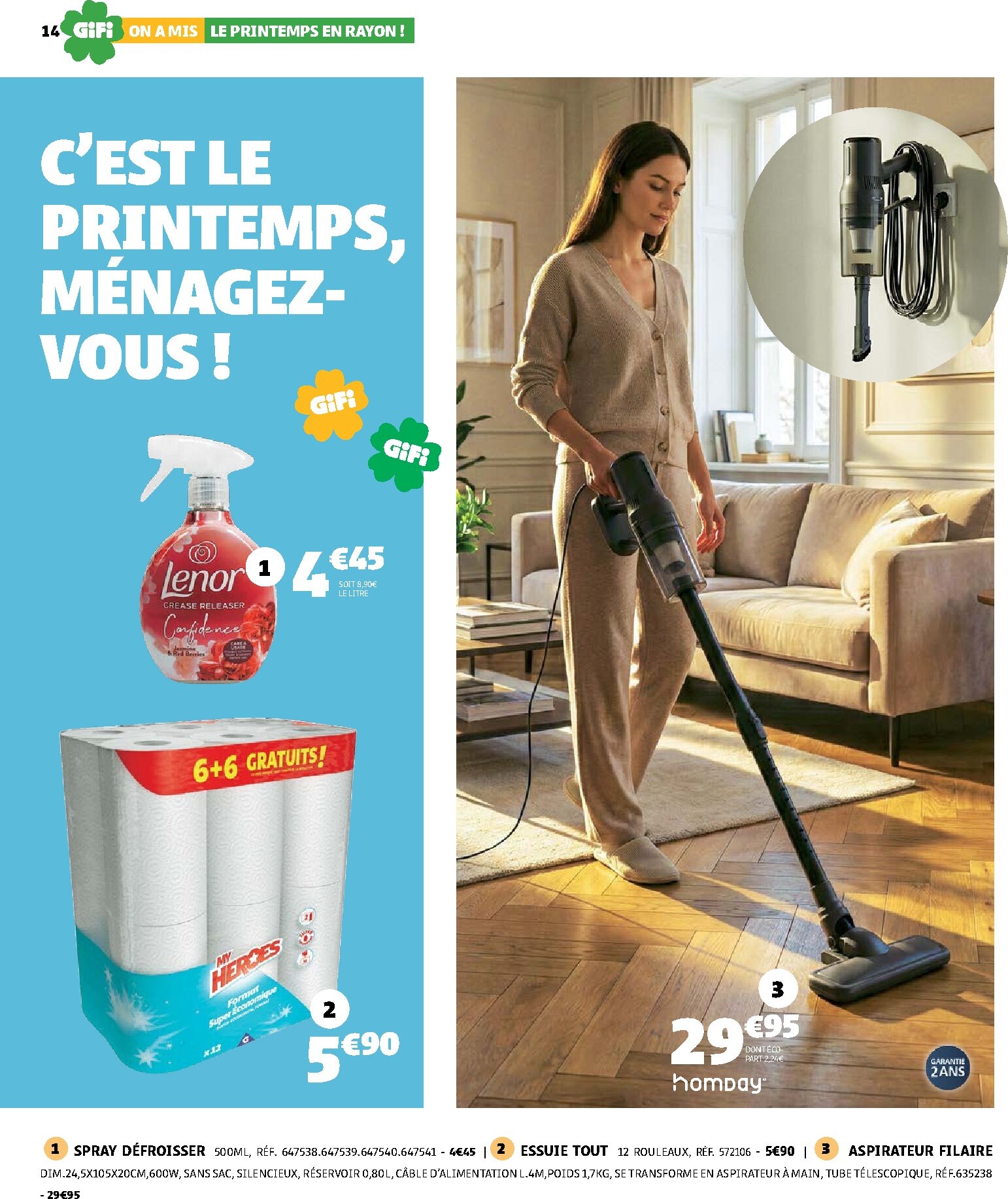 gifi - Catalogue Gifi - On a mis le printemps en rayon ! valable du 10/03/2026 au 30/03/2026 - page: 14