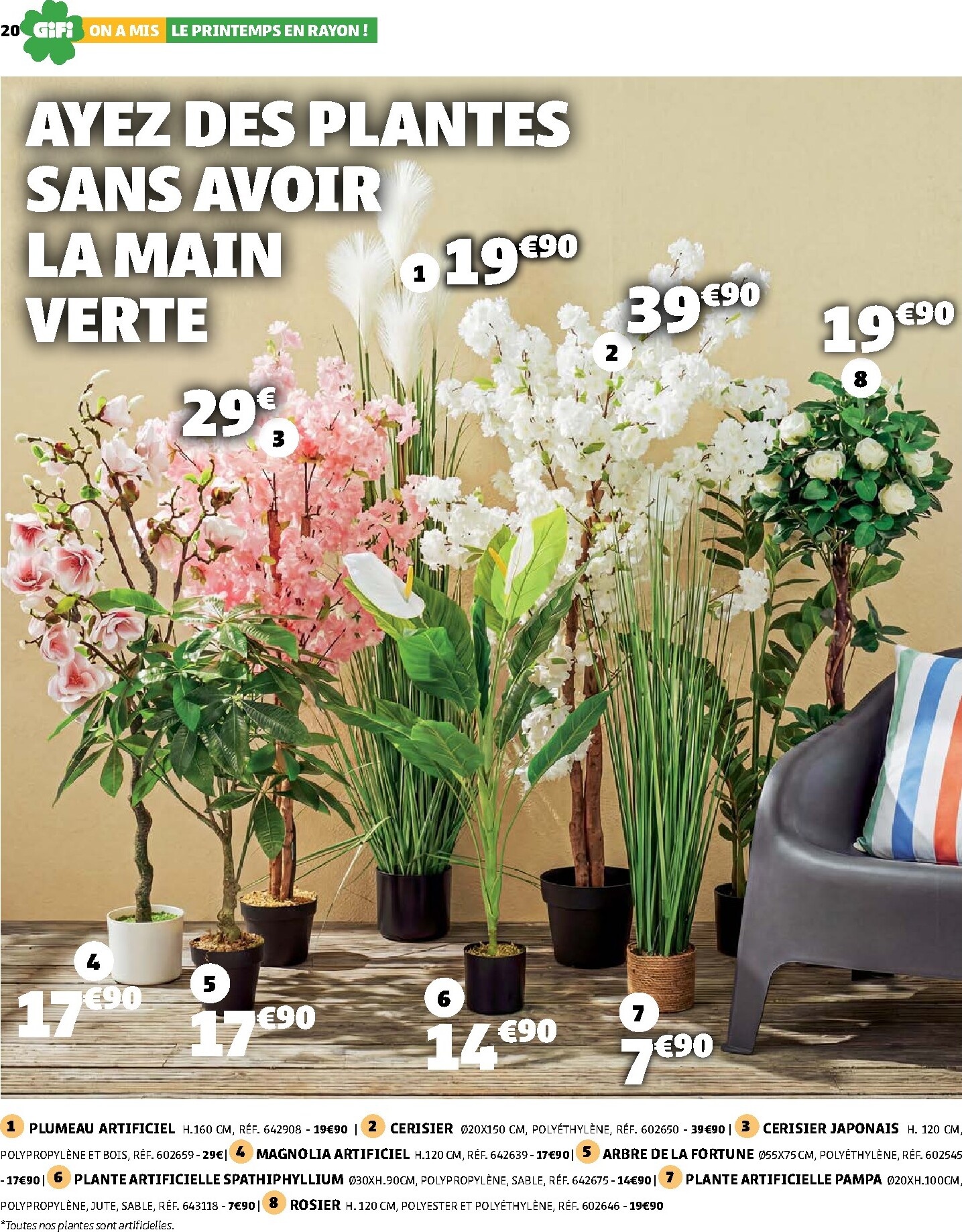 gifi - Catalogue Gifi - On a mis le printemps en rayon ! valable du 10/03/2026 au 30/03/2026 - page: 20