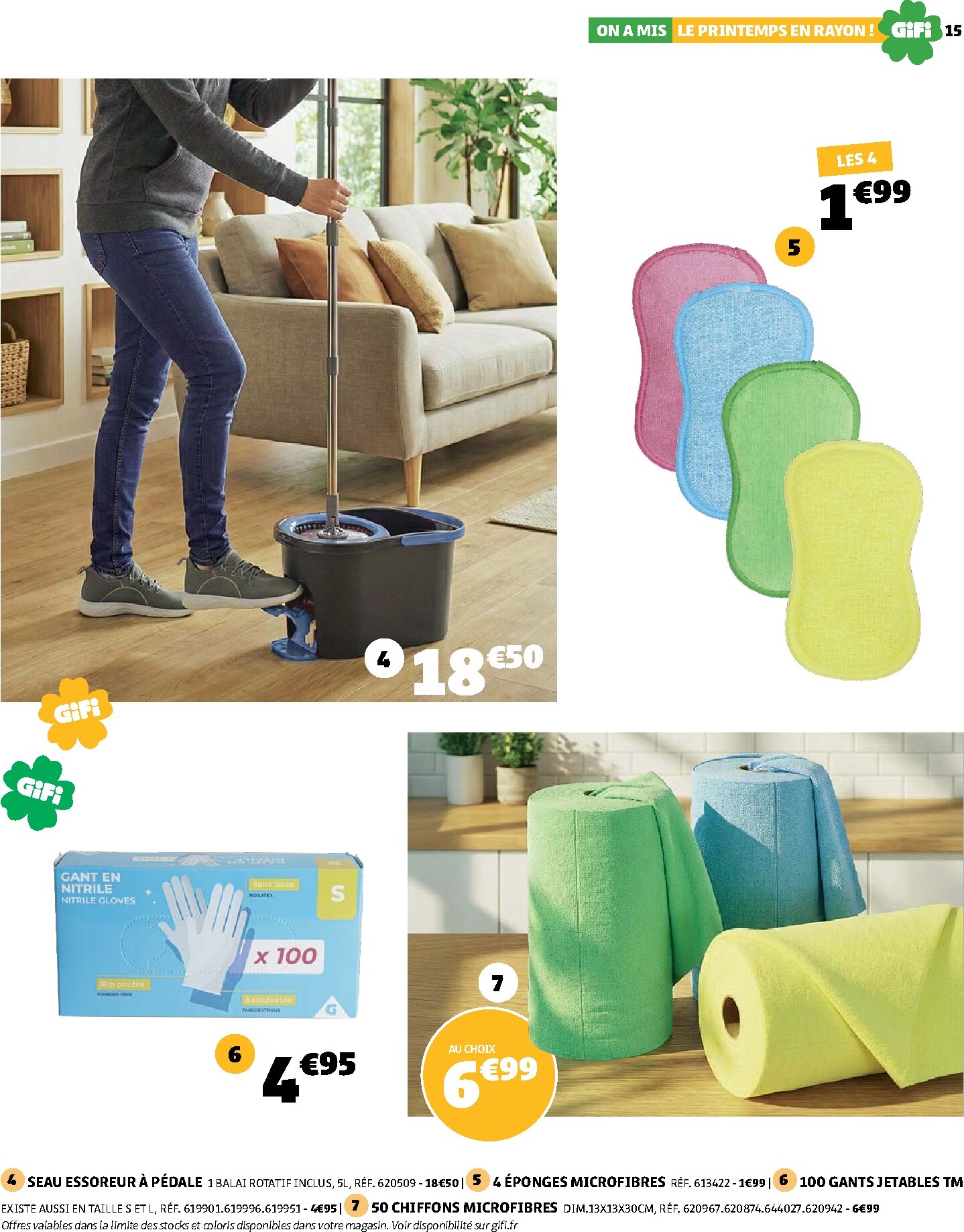 gifi - Catalogue Gifi - On a mis le printemps en rayon ! valable du 10/03/2026 au 30/03/2026 - page: 15