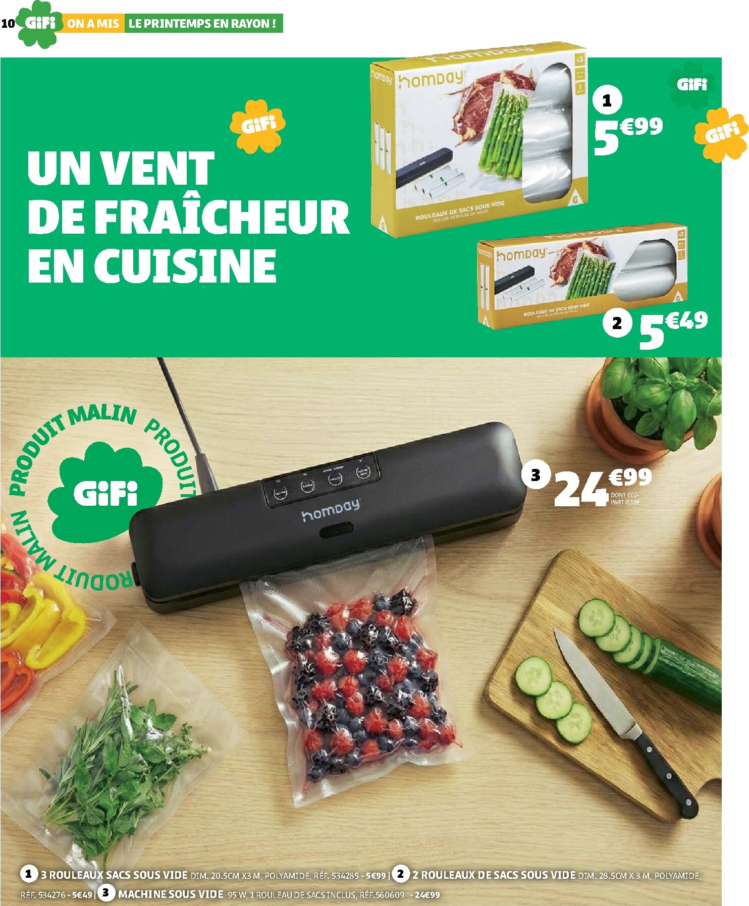 gifi - Catalogue Gifi - On a mis le printemps en rayon ! valable du 10/03/2026 au 30/03/2026 - page: 10