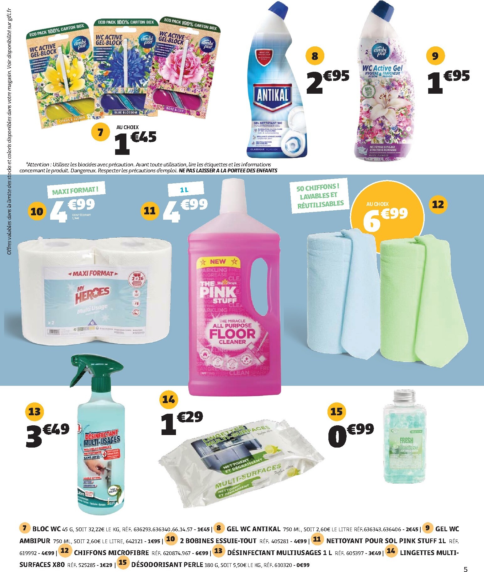 gifi - Catalogue Gifi - Le printemps des bonnes affaires valable du 24/03/2026 au 06/04/2026 - page: 5