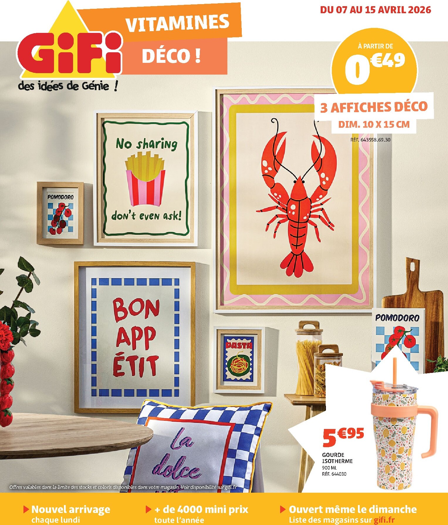 gifi - Catalogue Gifi valable du 07/04/2026 au 15/04/2026 - page: 1