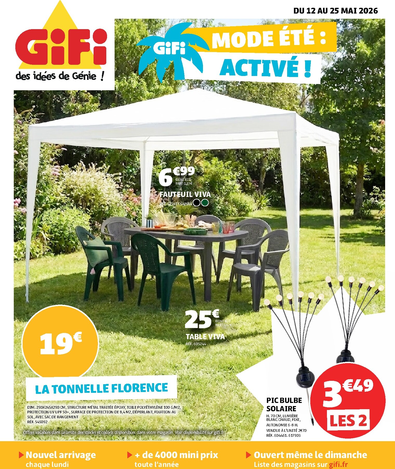 gifi - Current Gifi leaflet valid from du mardi 12/05/2026 to du lundi 25/05/2026 - page: 1