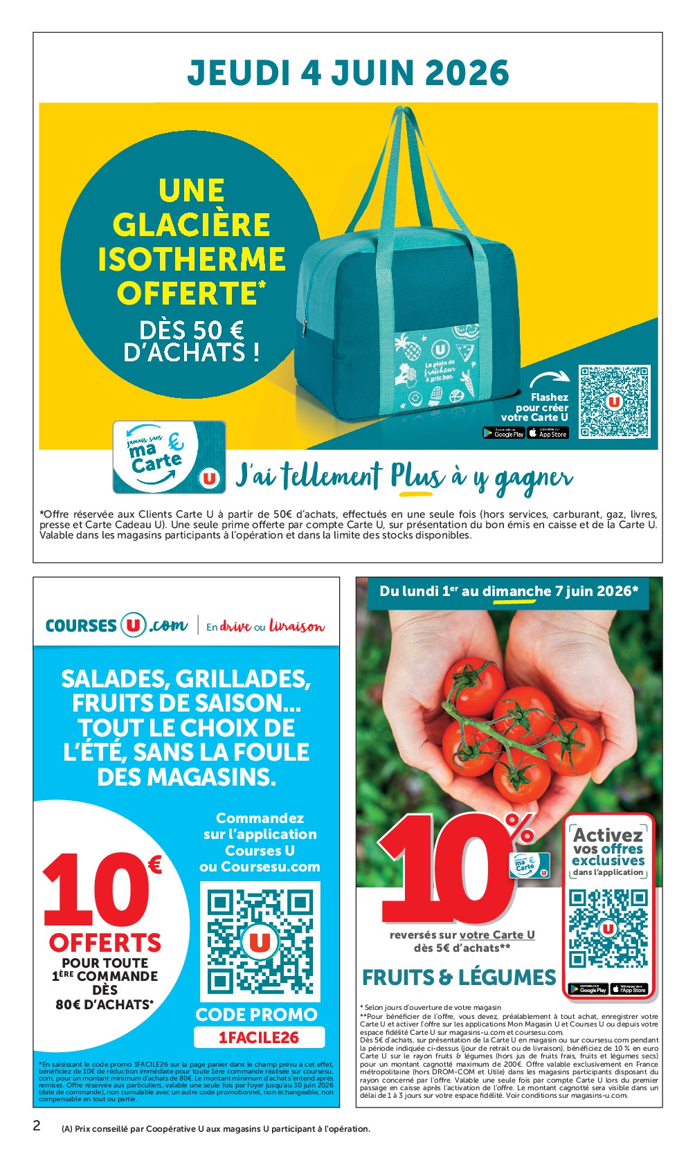 super-u - Prospectus Super U valide du du mardi 02/06/2026 au du dimanche 14/06/2026 - page: 2