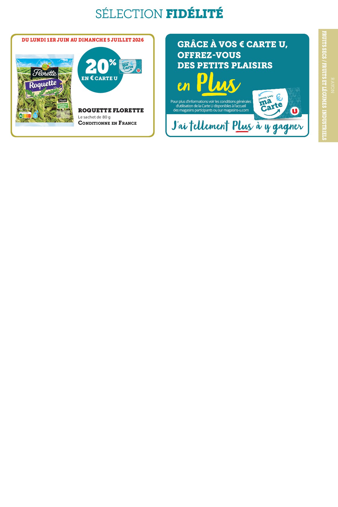 super-u - Current Super U - Ma Sélection Carte U leaflet valid from du lundi 01/06/2026 to du dimanche 05/07/2026 - page: 35