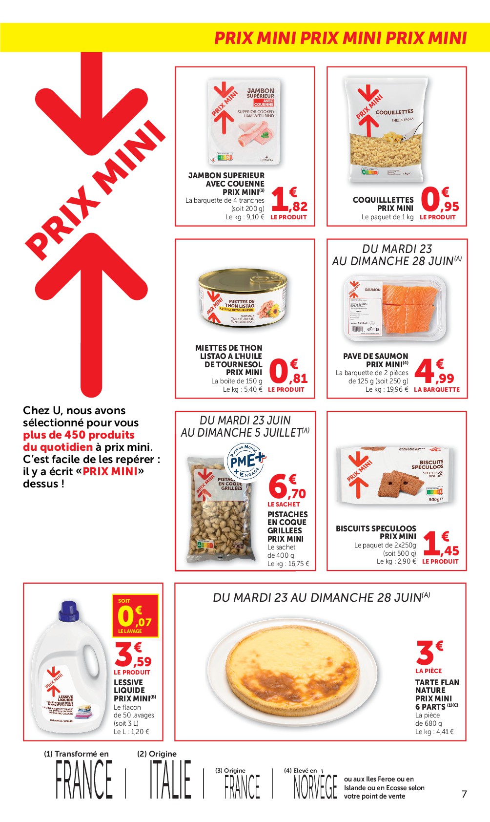 super-u - Flyer Super U pour la semaine prochaine du du mardi 23/06/2026 au du dimanche 05/07/2026 - page: 7